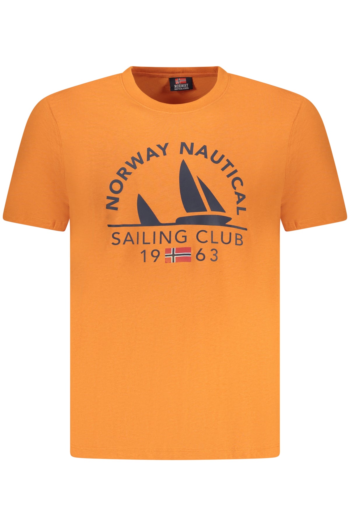 NORWAY 1963 MEN'S SHORT SLEEVE T-SHIRT ORANGE