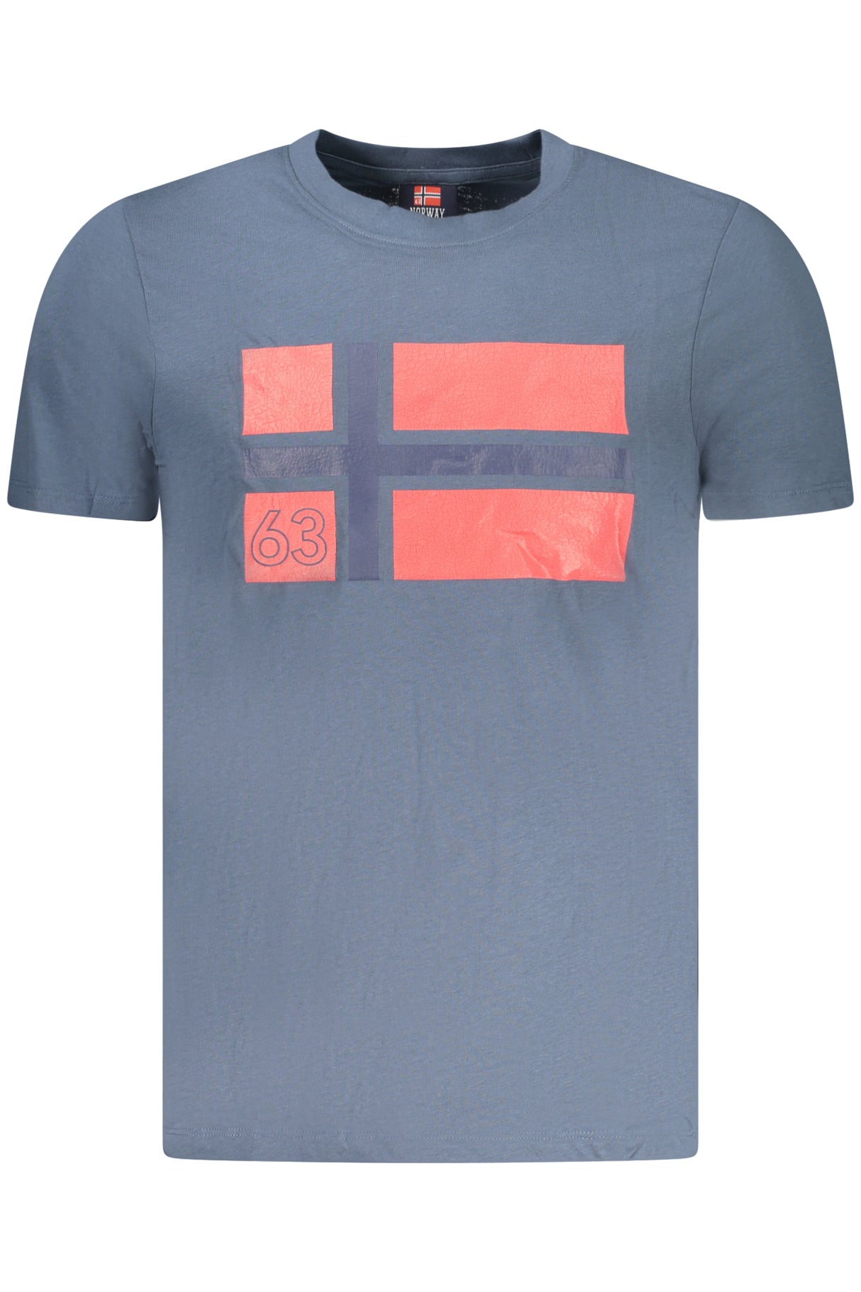 NORWAY 1963 MEN'S SHORT-SLEEVE T-SHIRT BLUE