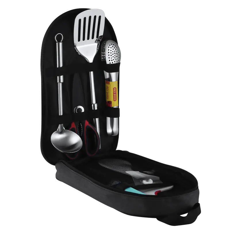 Outdoor 7-Piece BBQ Cooking Set
