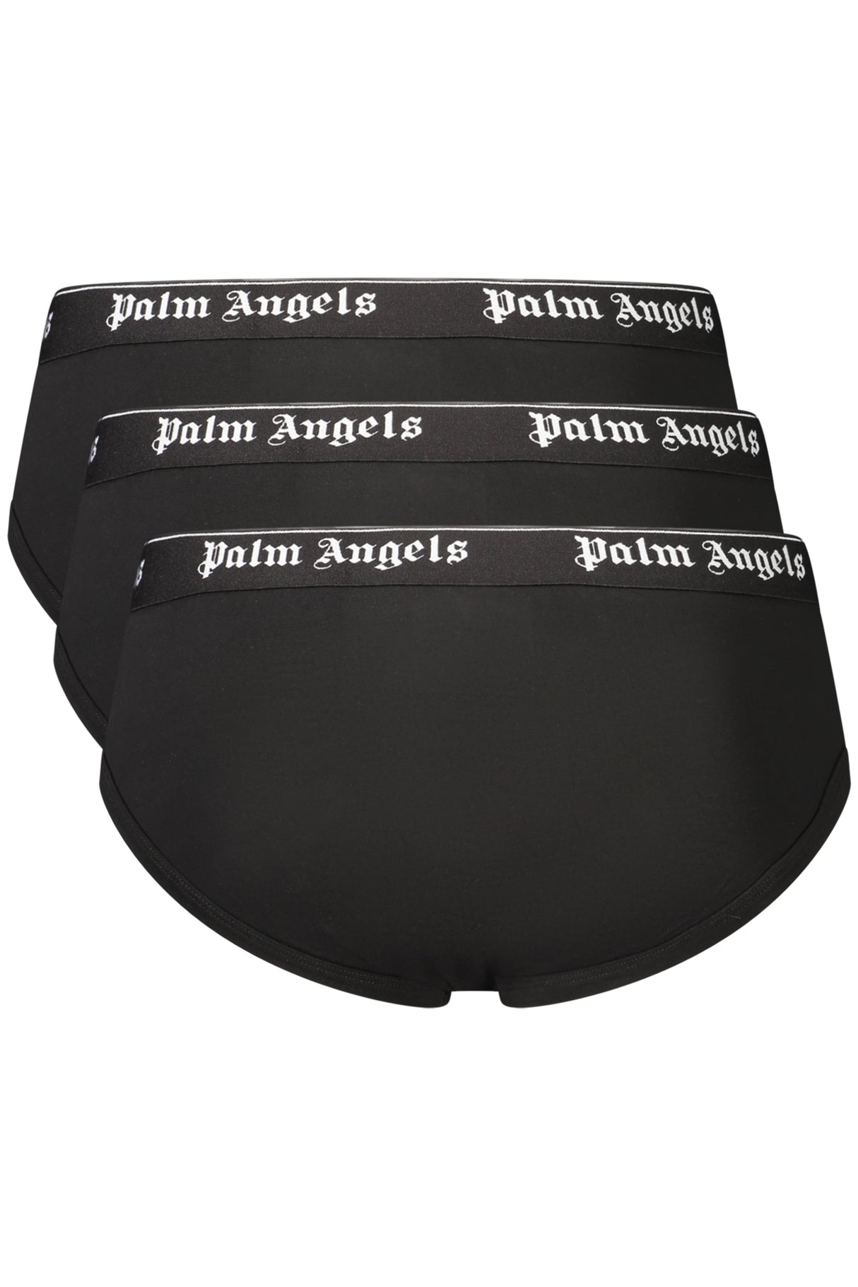 PALM ANGELS MEN'S BLACK BRIEFS