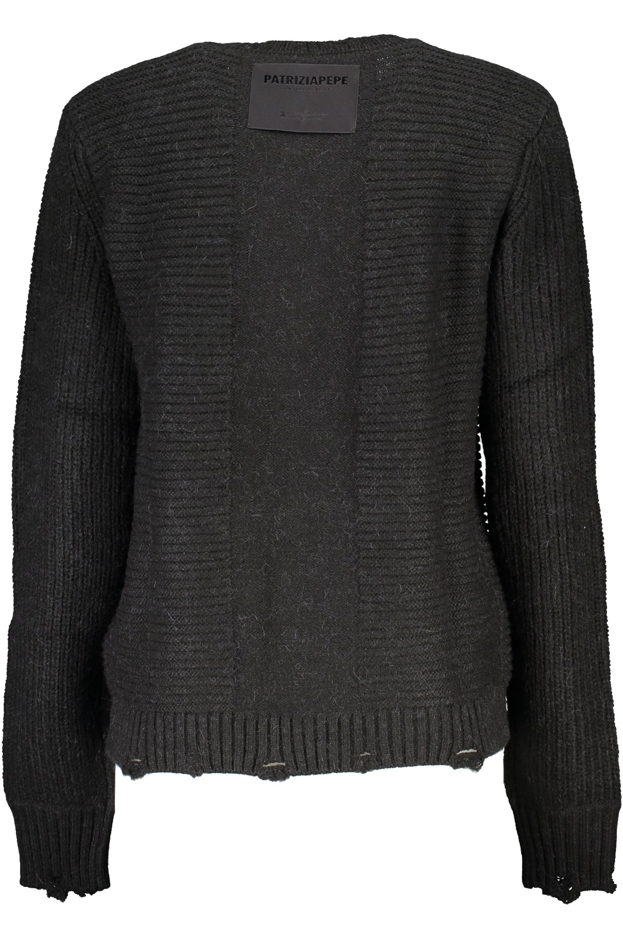 PATRIZIA PEPE WOMEN'S BLACK SWEATER