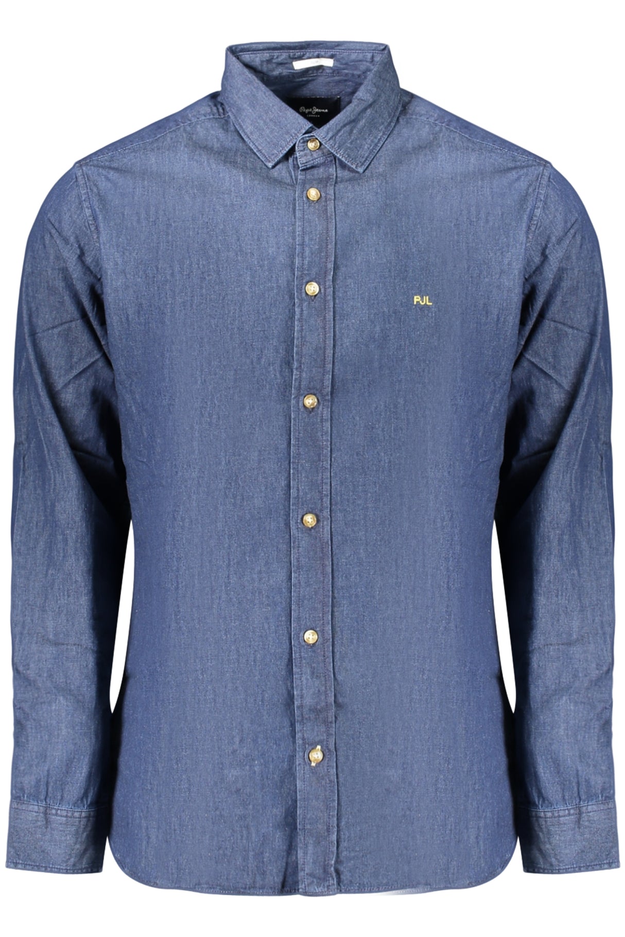 PEPE JEANS MEN'S LONG-SLEEVED SHIRT, BLUE