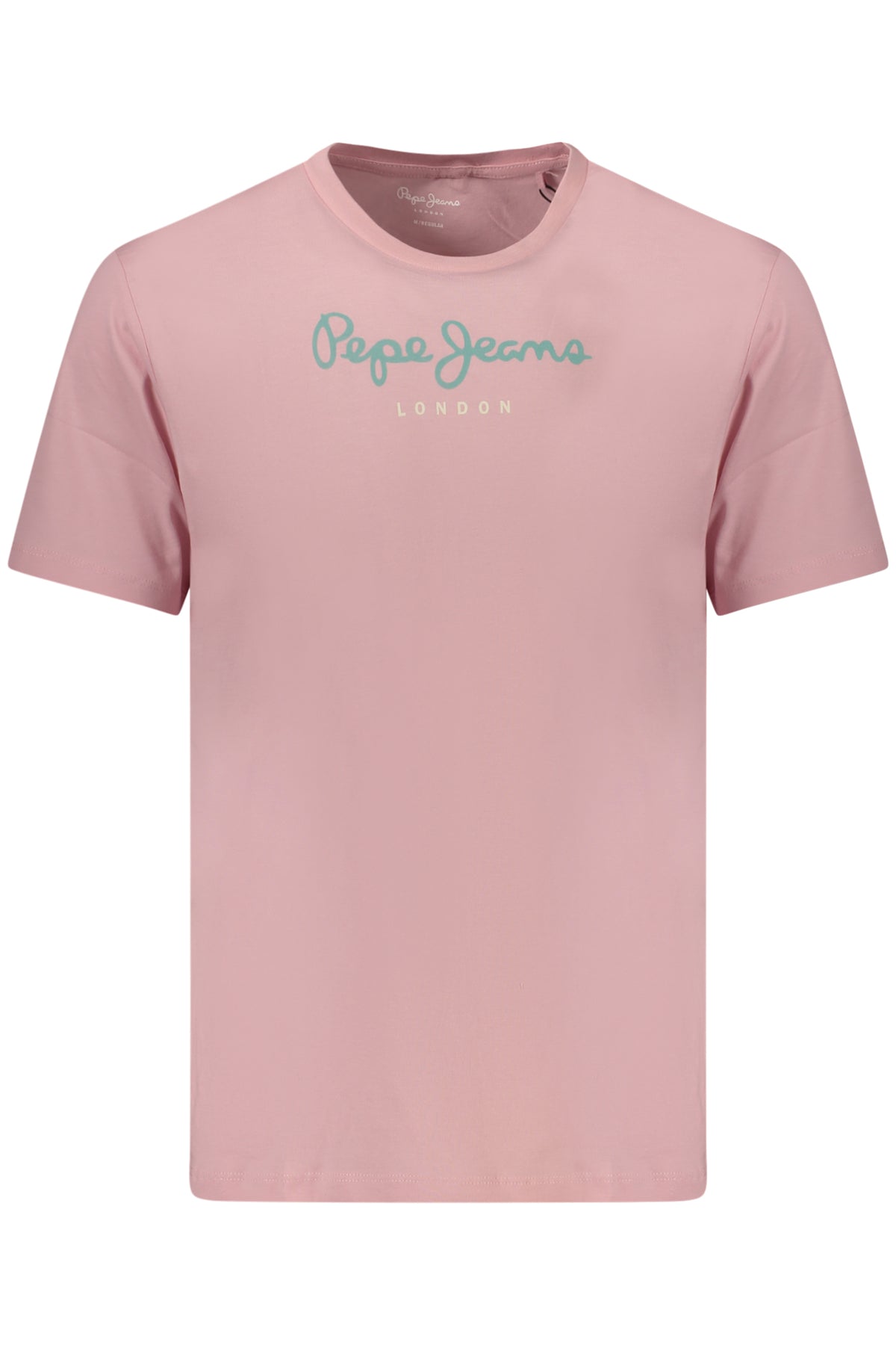 PEPE JEANS MEN'S PINK SHORT-SLEEVE T-SHIRT