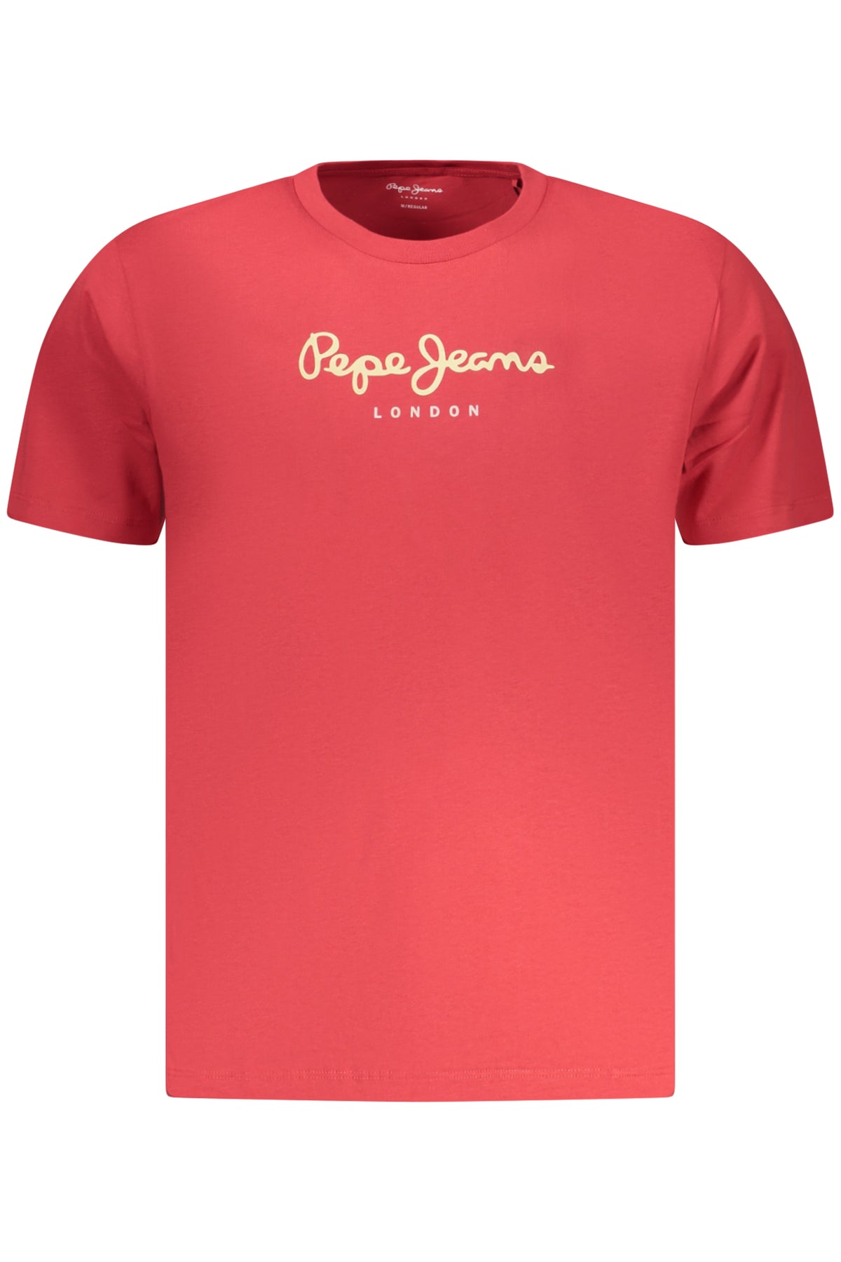 PEPE JEANS MEN'S SHORT-SLEEVED T-SHIRT, RED