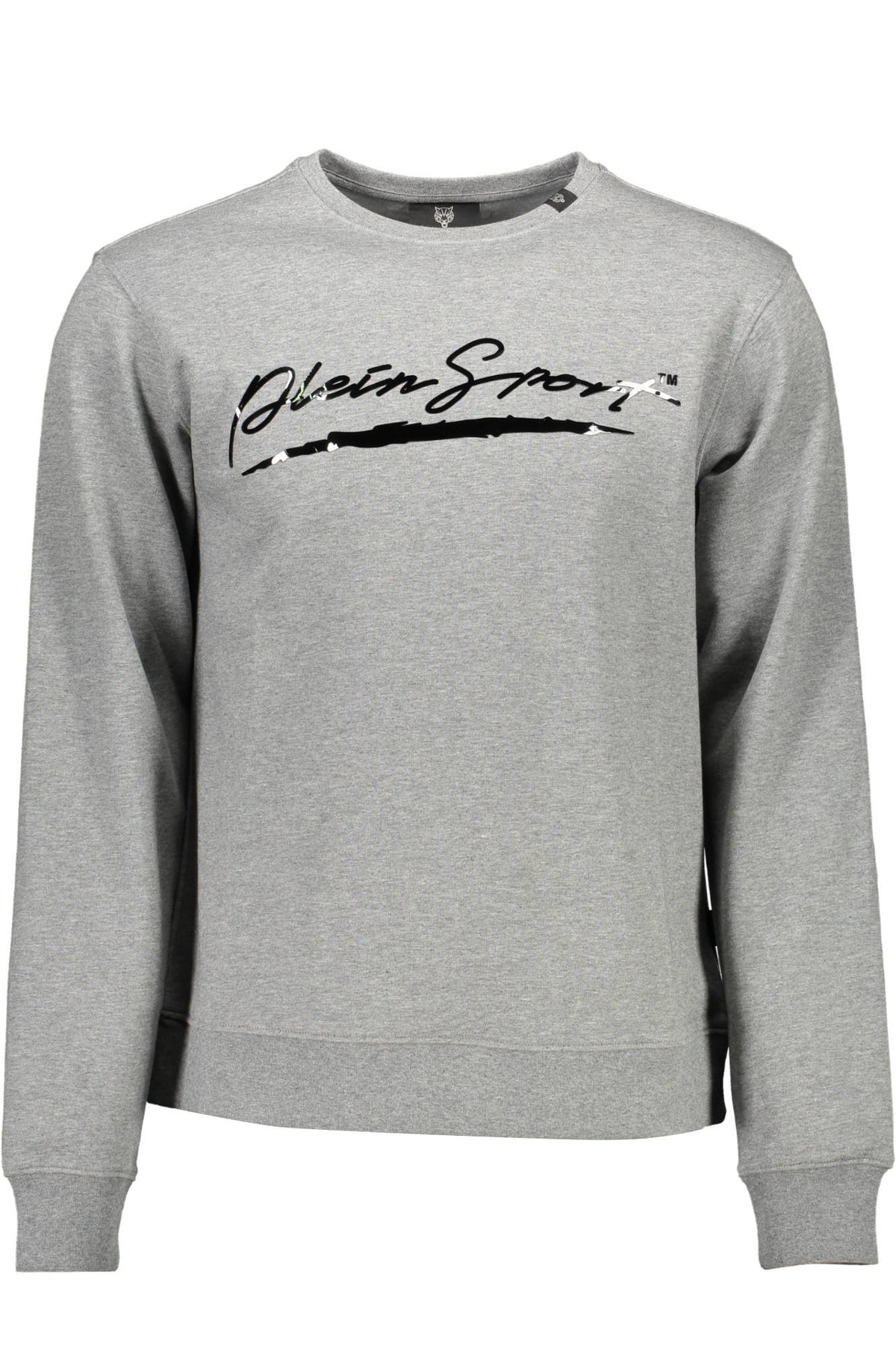 PLEIN SPORT MEN'S ZIP-FREE SWEATSHIRT GREY