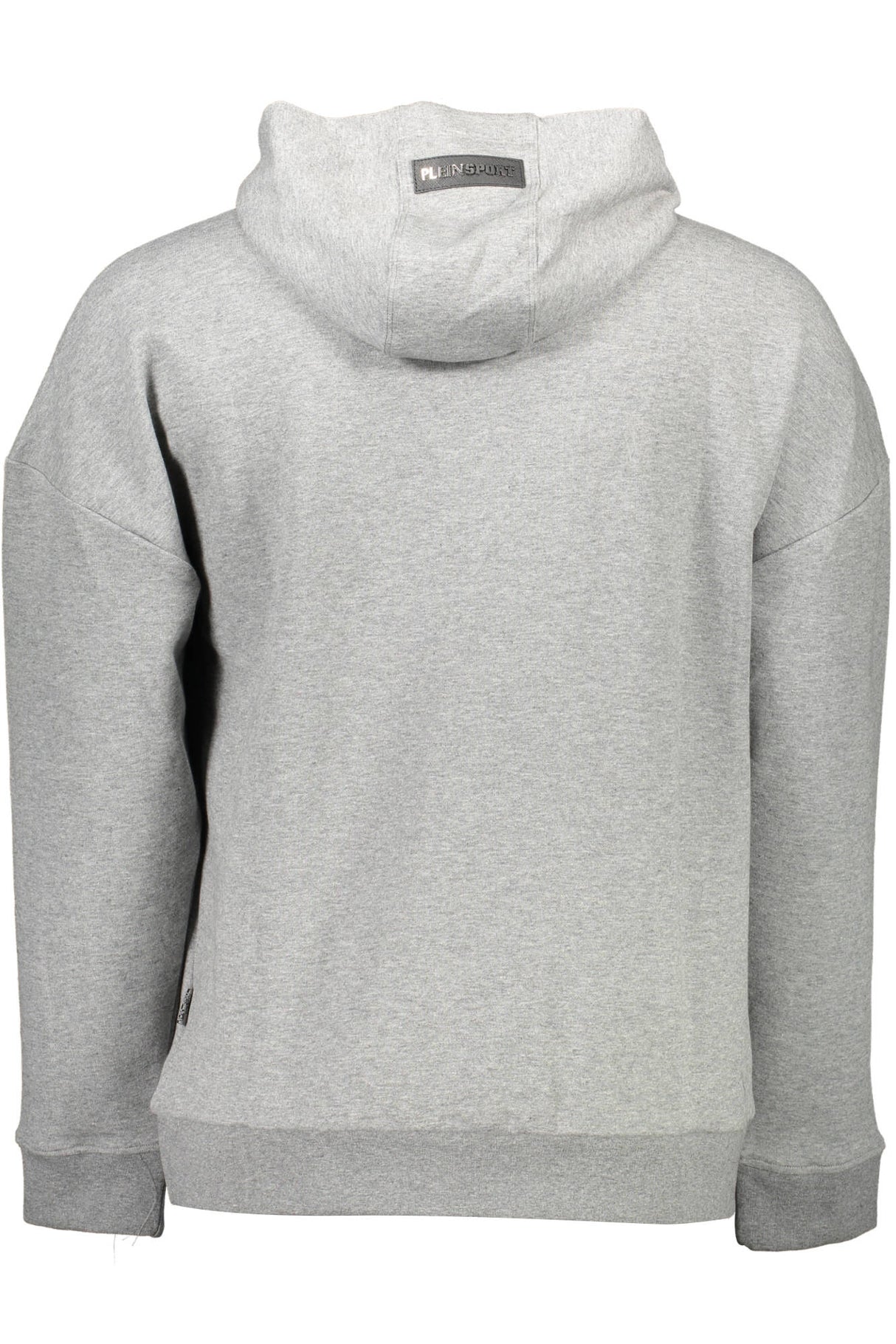 PLEIN SPORT SWEATSHIRT WITHOUT ZIP MAN GRAY