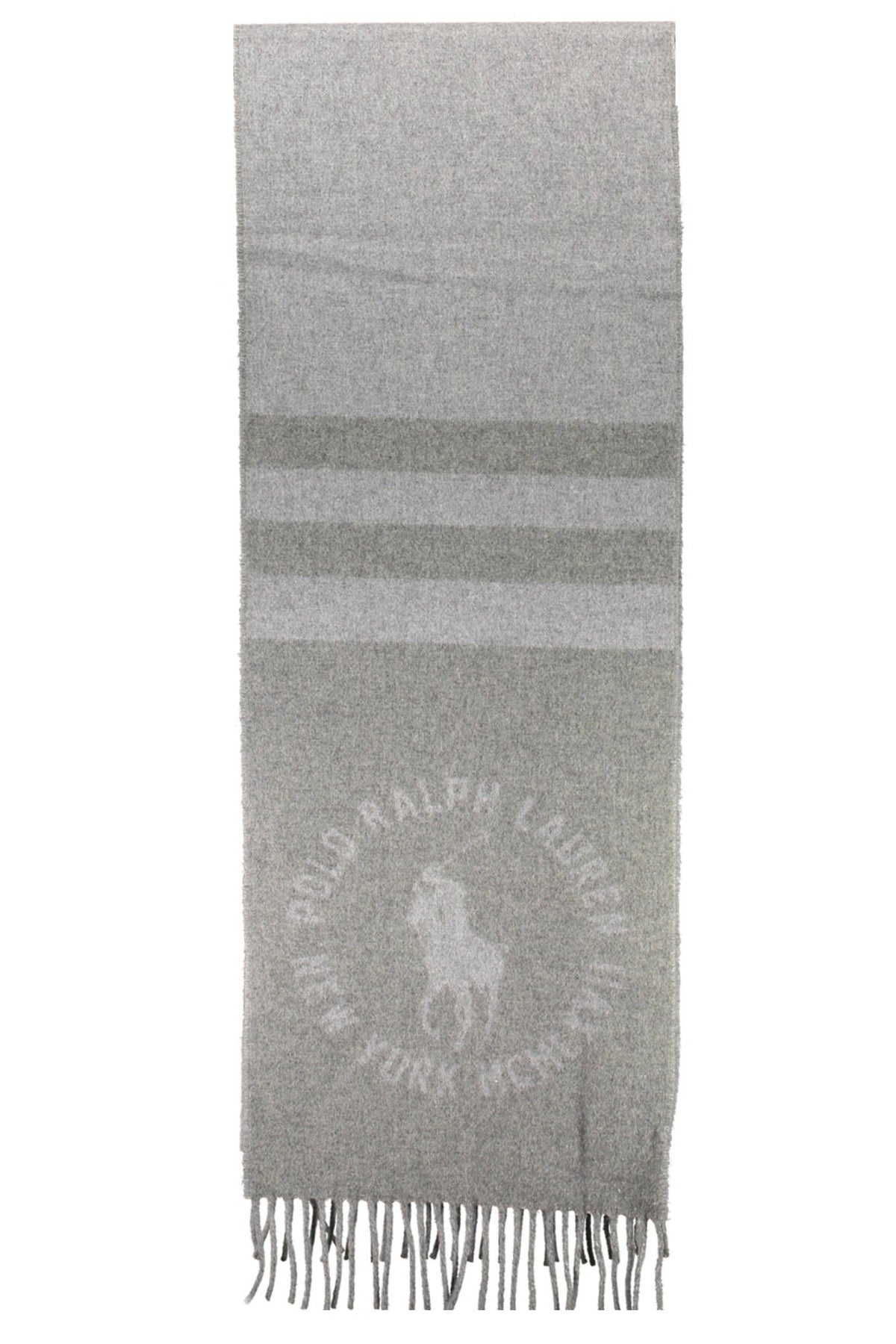 RALPH LAUREN GRAY MEN'S SCARF