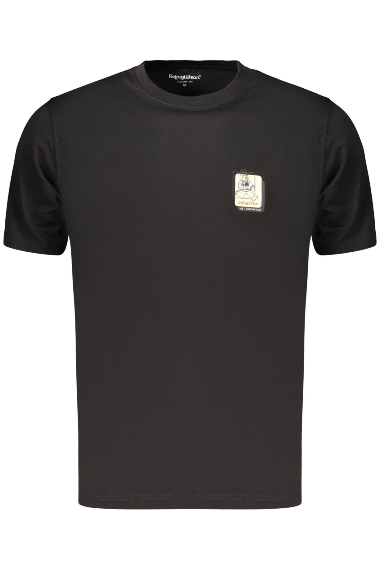 REFRIGIWEAR MEN'S SHORT-SLEEVE T-SHIRT BLACK