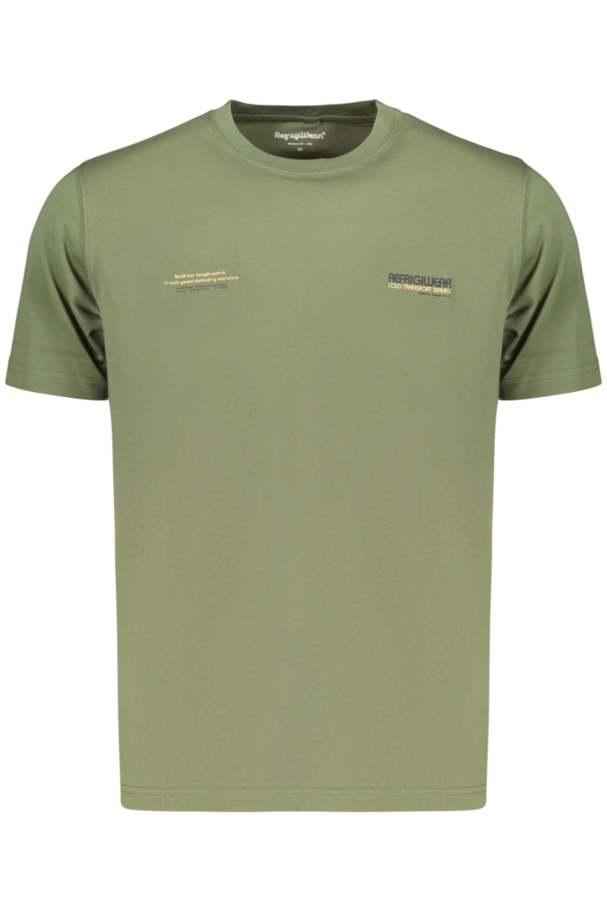 REFRIGIWEAR MEN'S SHORT-SLEEVED T-SHIRT, GREEN