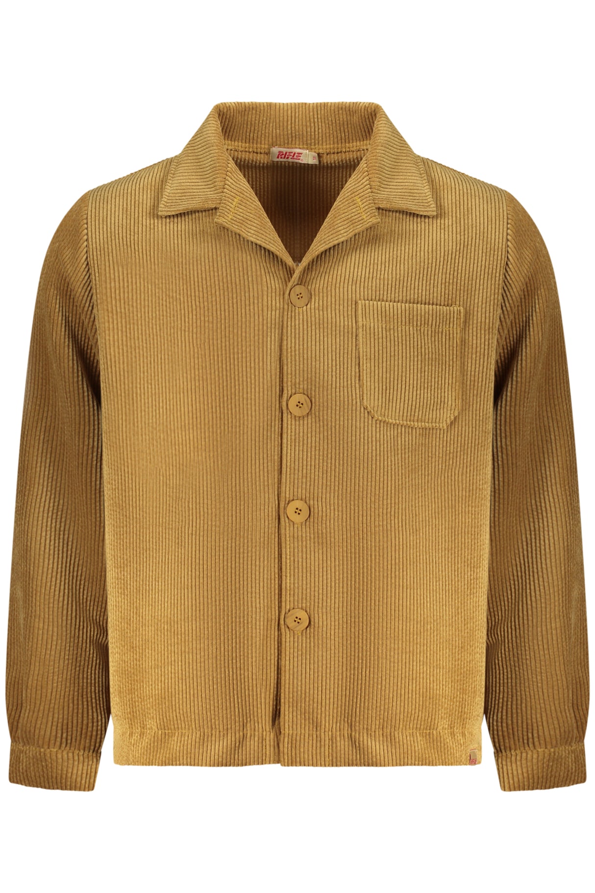 MEN'S BROWN LONG-SLEEVED RIFLE SHIRT
