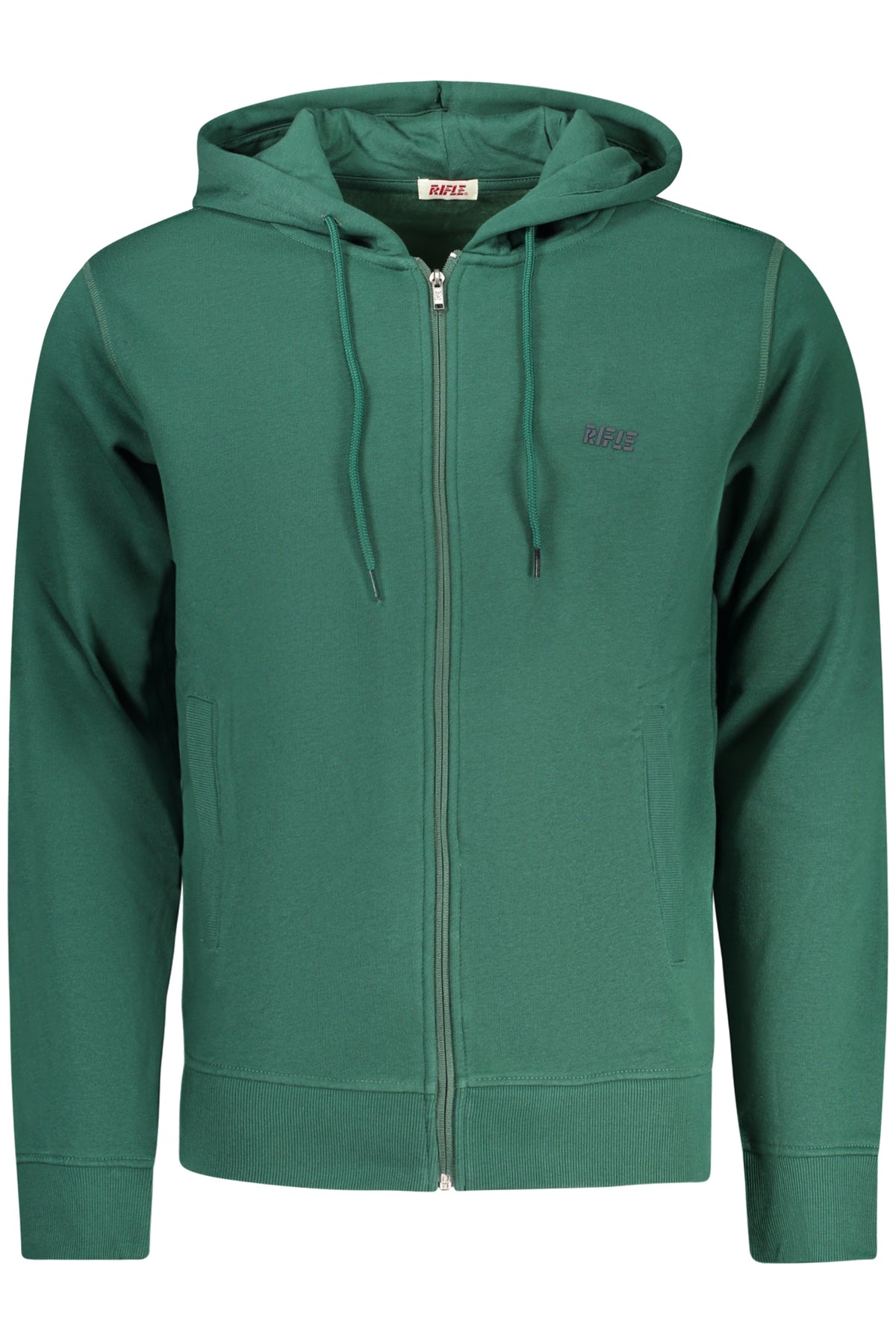 RIFLE MEN'S ZIP-UP SWEATSHIRT GREEN