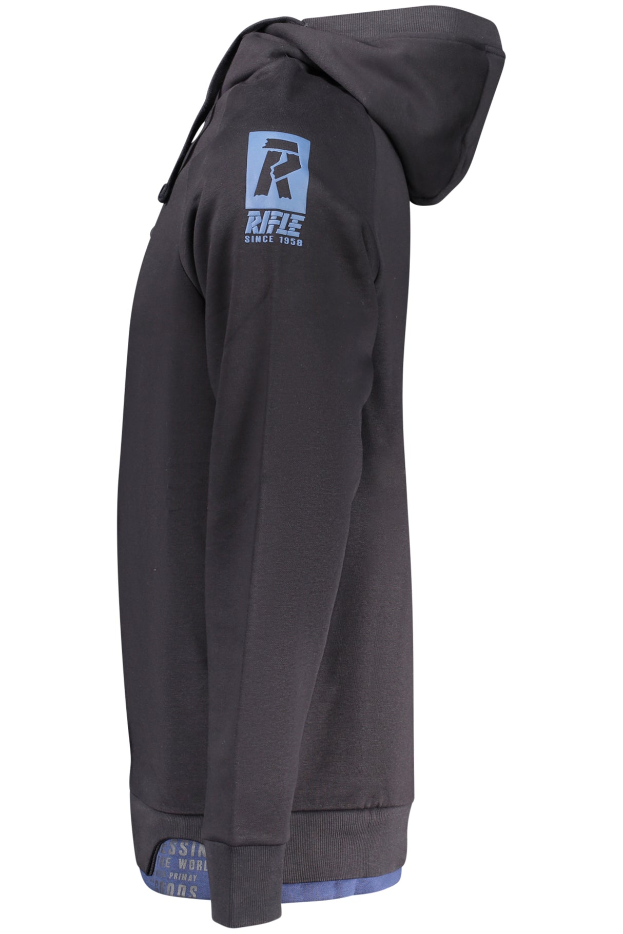 RIFLE MEN'S ZIP-UP SWEATSHIRT BLUE