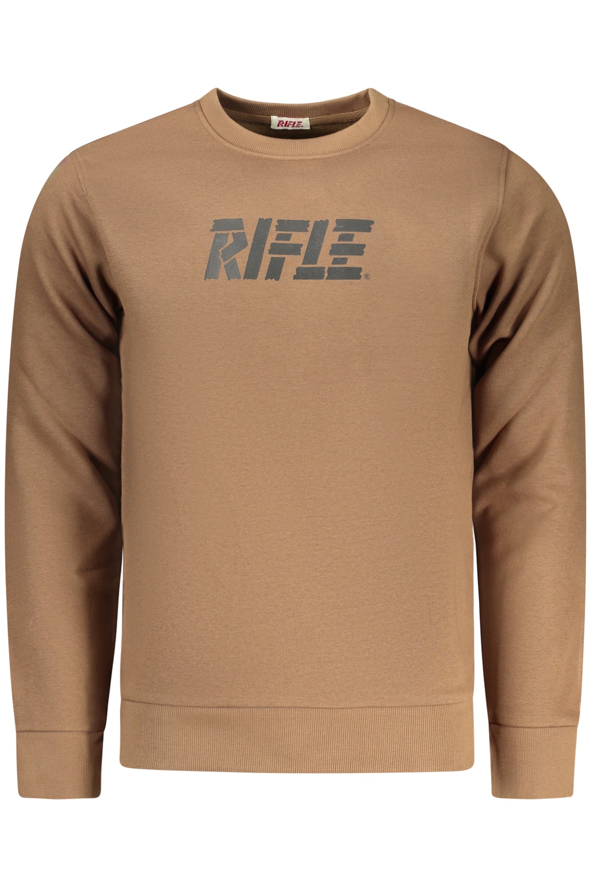 RIFLE MEN'S ZIP-UP SWEATSHIRT BROWN