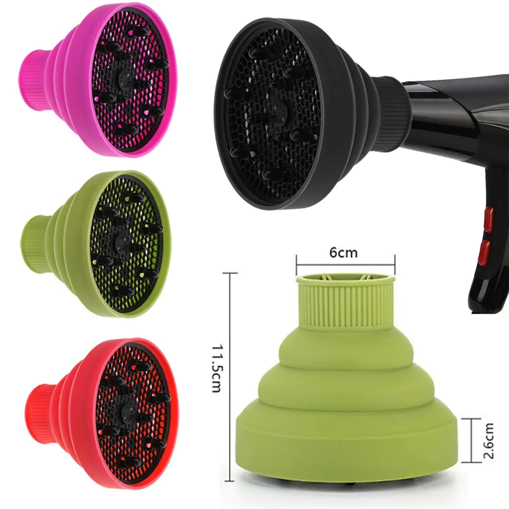 Silicone Folding Hair Dryer Diffuser