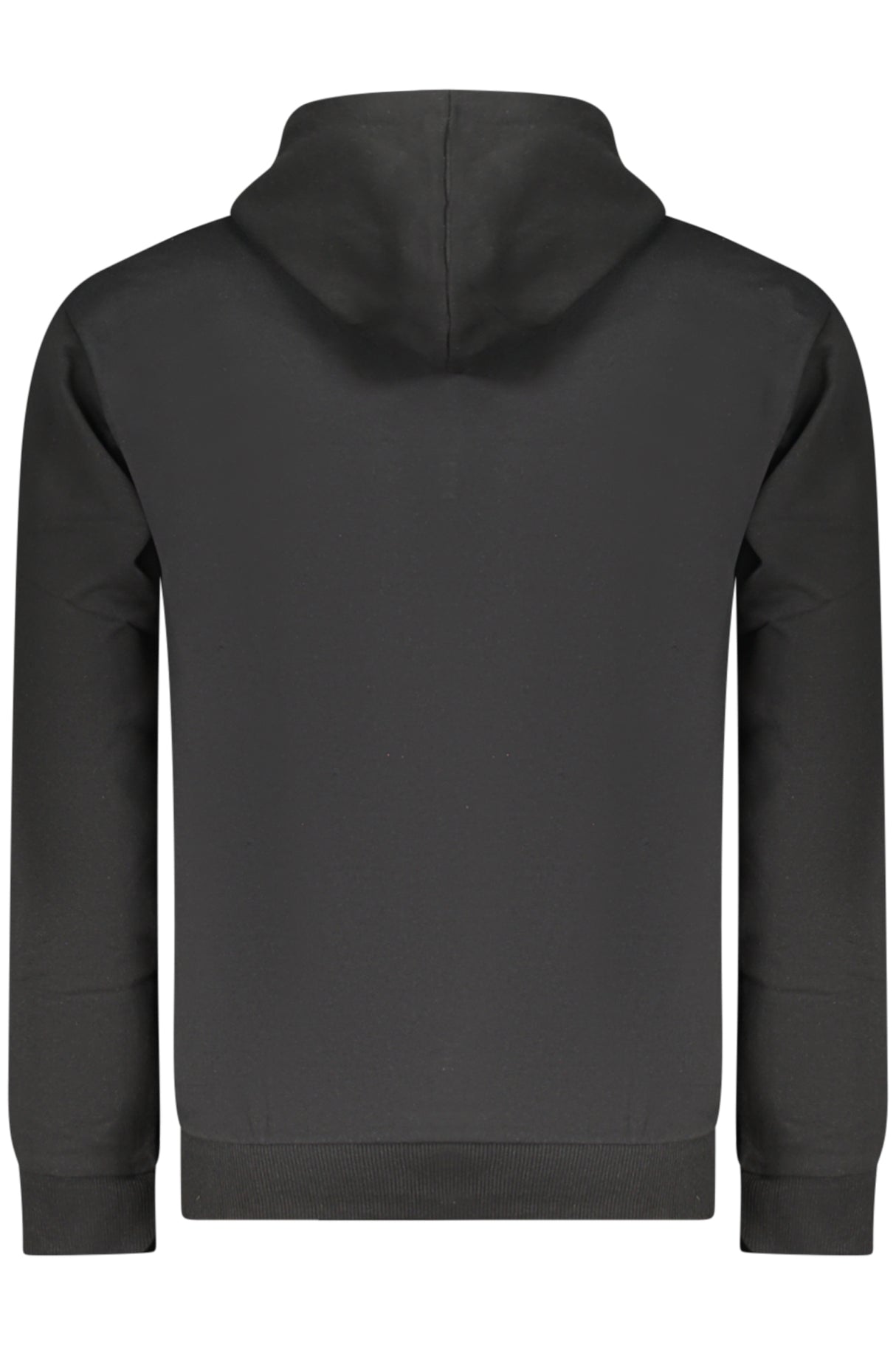 SUPERGA MEN'S BLACK ZIP-UP SWEATSHIRT