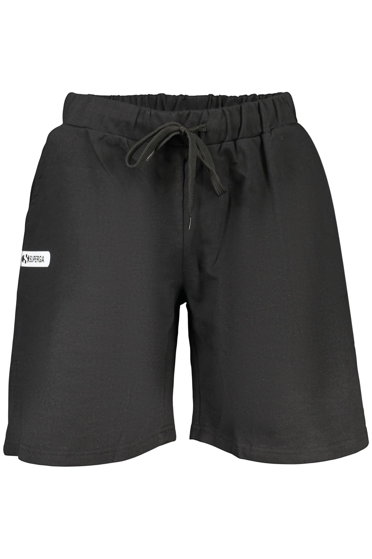 SUPERGA MEN'S BLACK SHORT TRACKSUIT PANTS