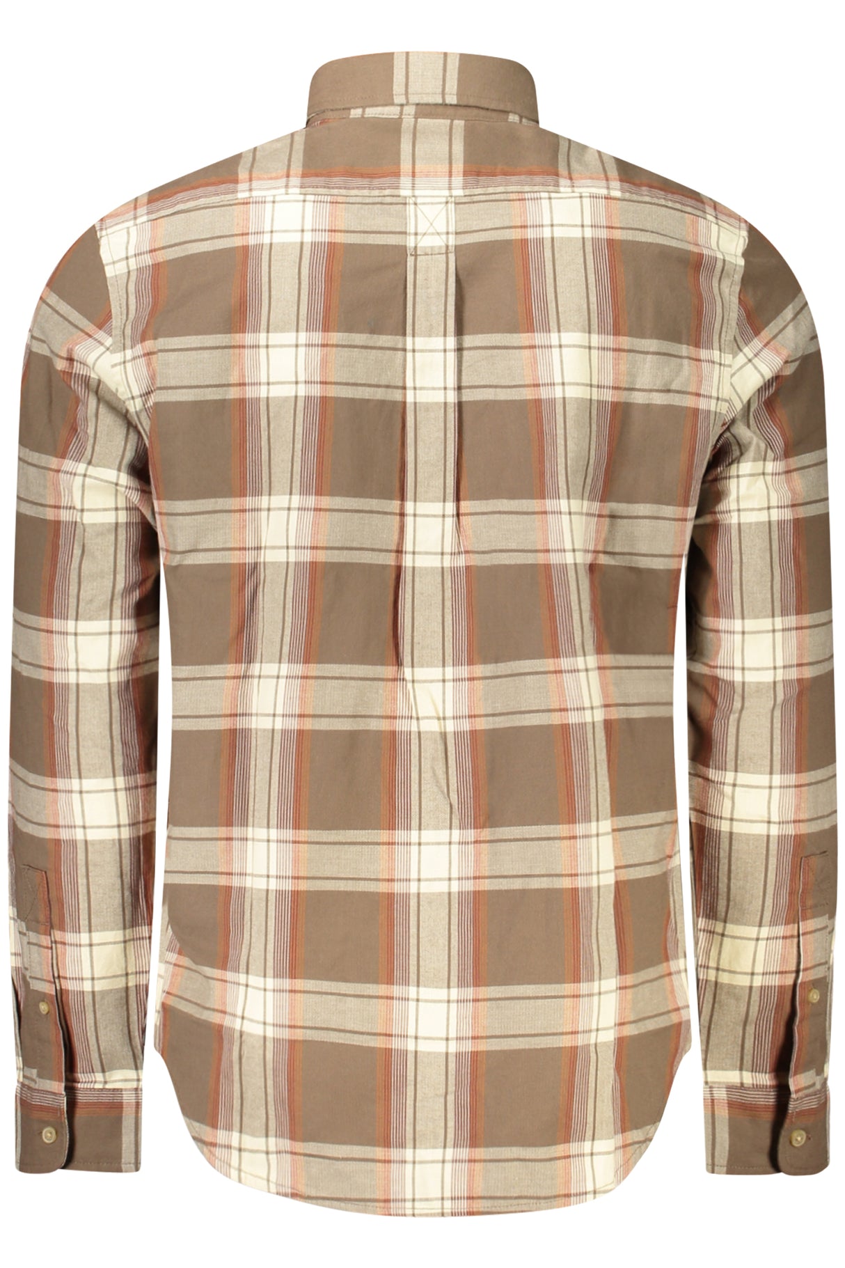 TIMBERLAND MEN'S LONG-SLEEVED SHIRT, BROWN