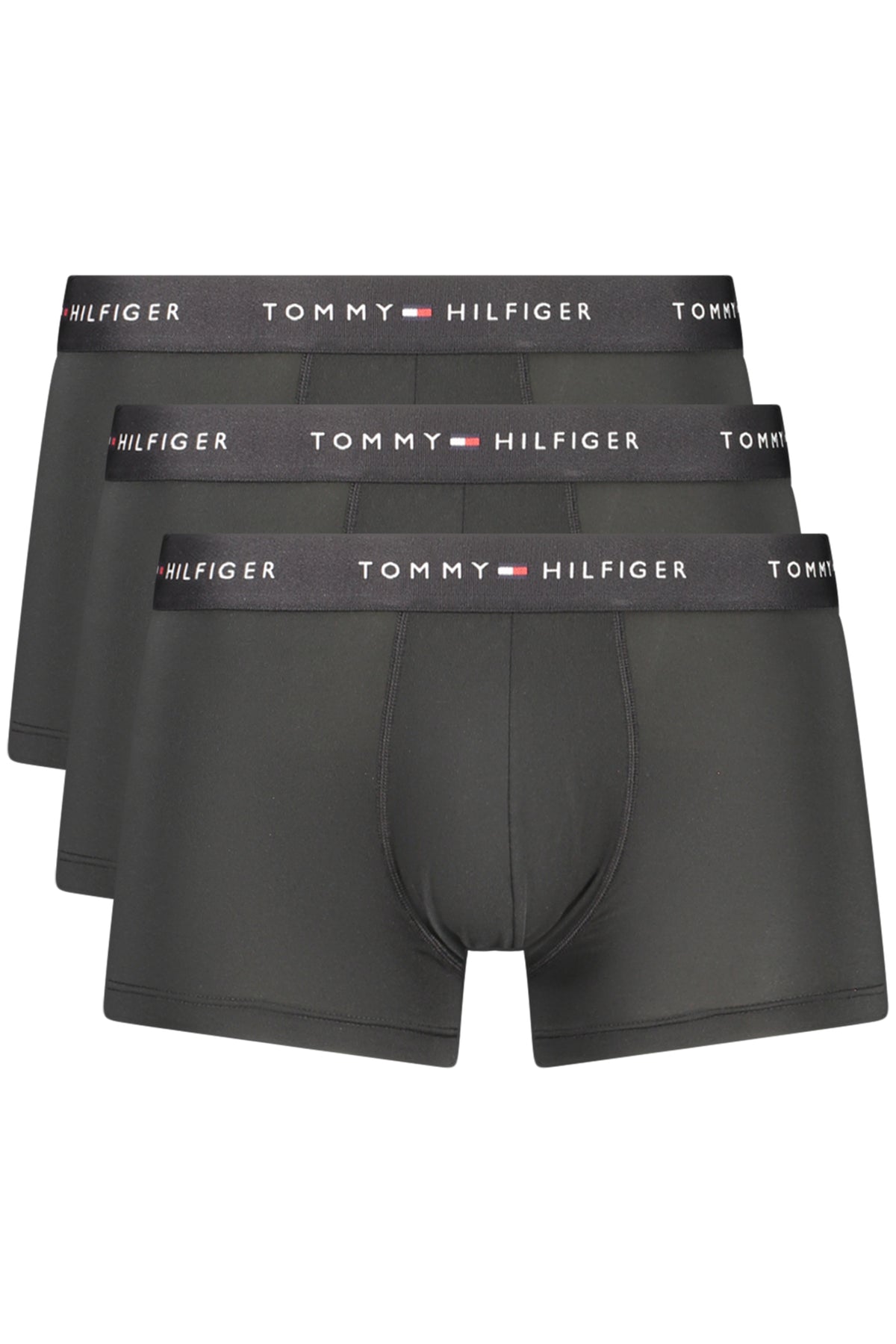 TOMMY HILFIGER MEN'S BLACK BOXER