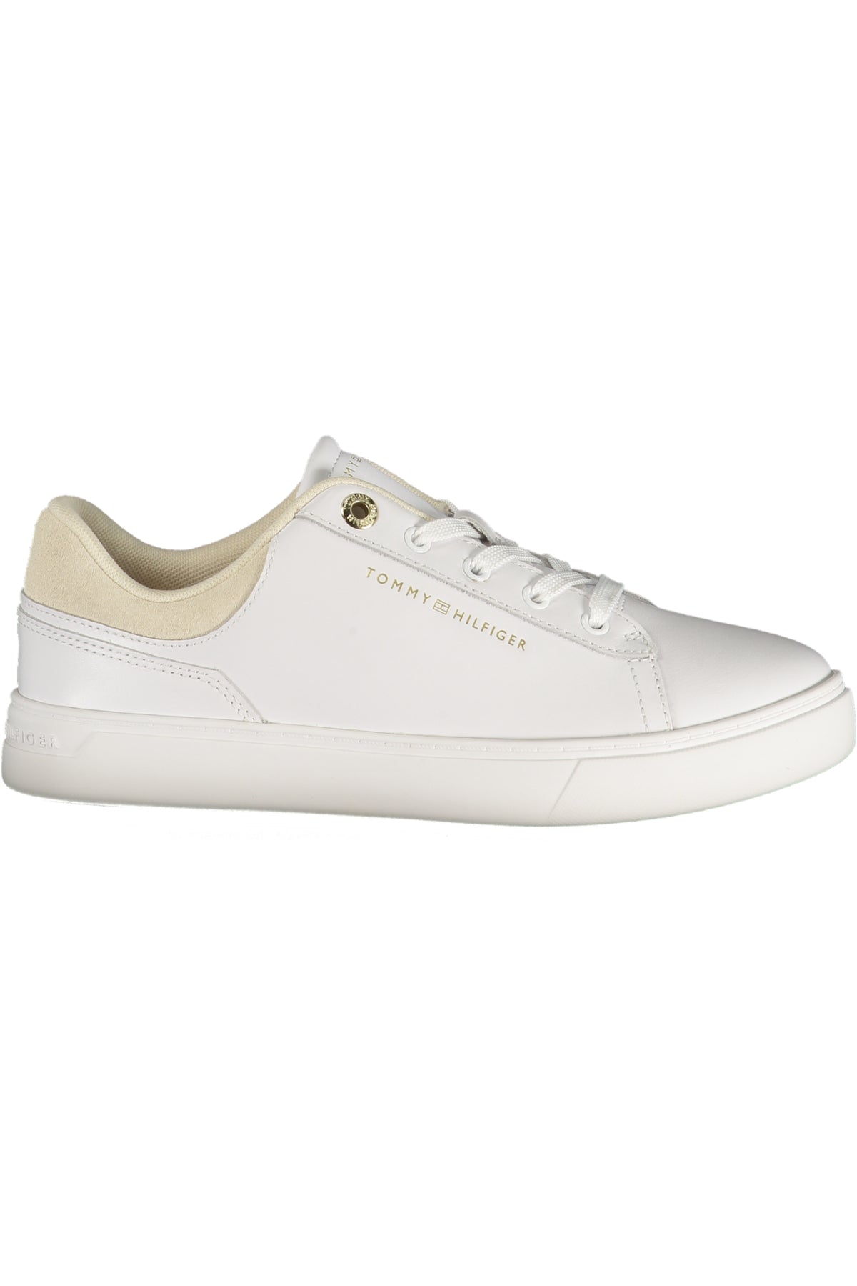 TOMMY HILFIGER WOMEN'S WHITE SPORTS SHOES