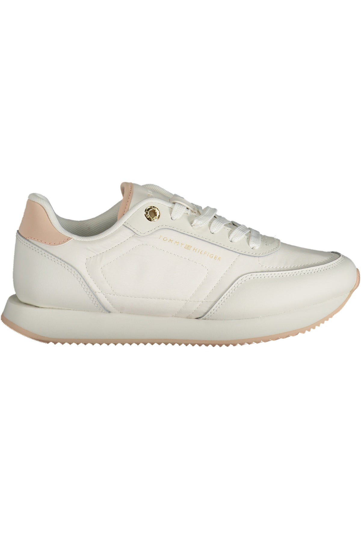 TOMMY HILFIGER WHITE WOMEN'S SPORTS SHOES