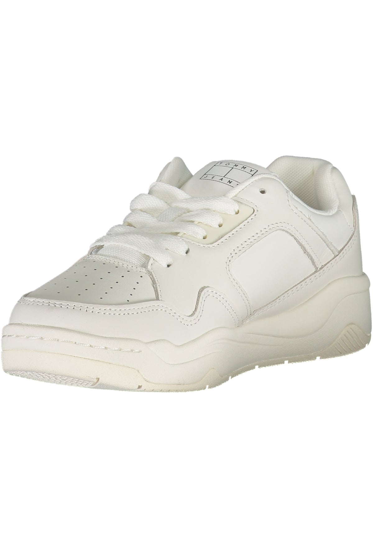 TOMMY HILFIGER WHITE WOMEN'S SPORTS SHOES