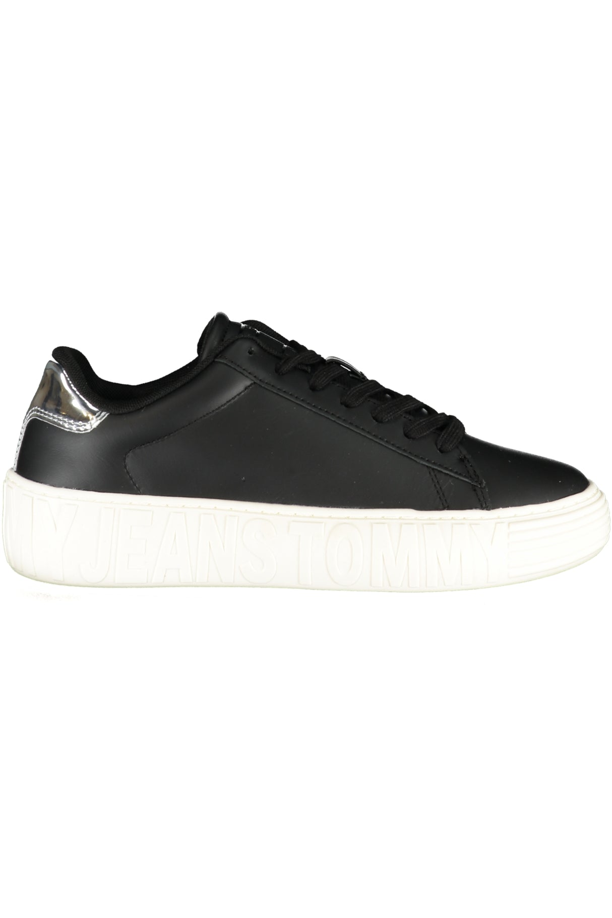 TOMMY HILFIGER BLACK WOMEN'S SPORTS SHOES