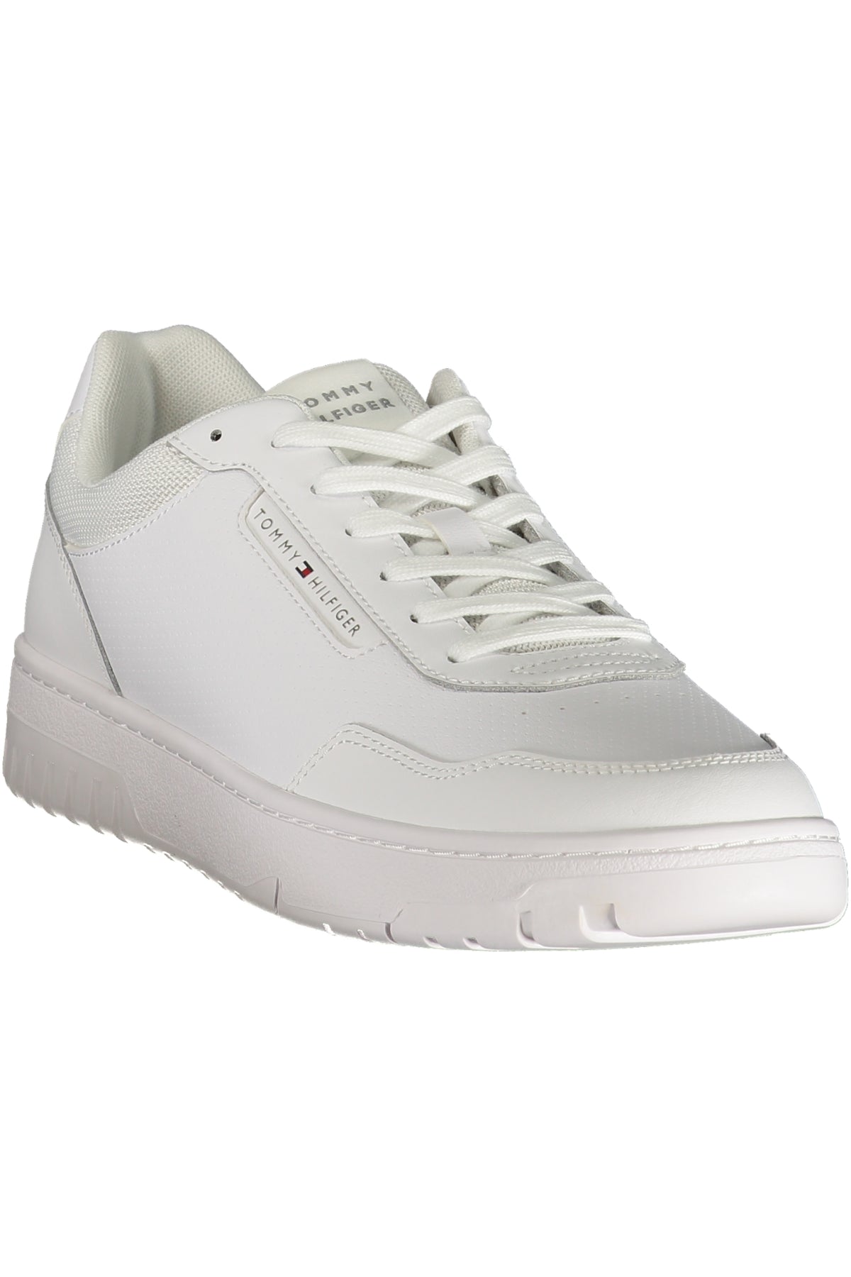TOMMY HILFIGER MEN'S WHITE SPORTS SHOES