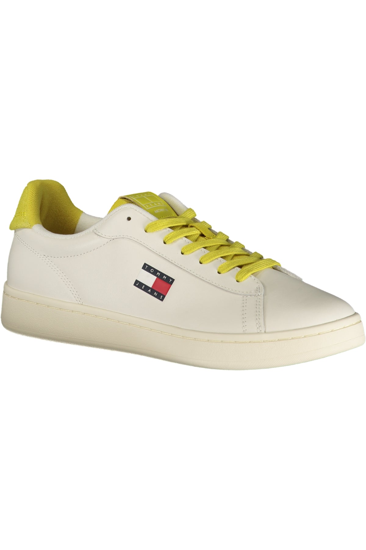 TOMMY HILFIGER MEN'S WHITE SPORTS SHOES