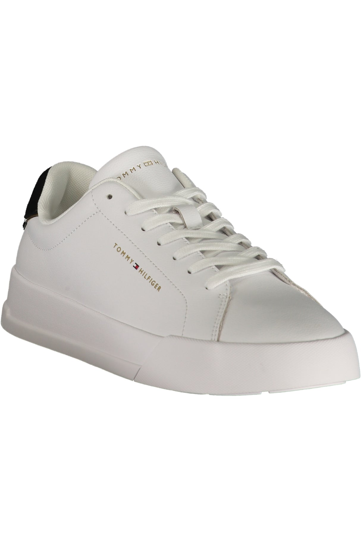 TOMMY HILFIGER MEN'S WHITE SPORTS SHOES