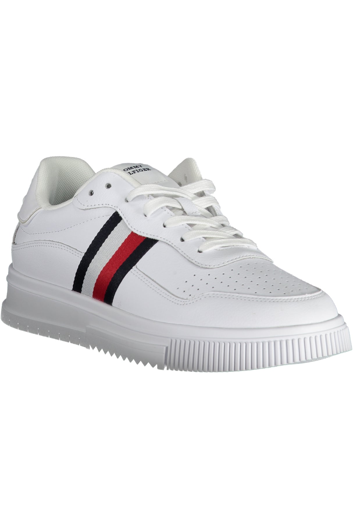 TOMMY HILFIGER MEN'S WHITE SPORTS SHOES