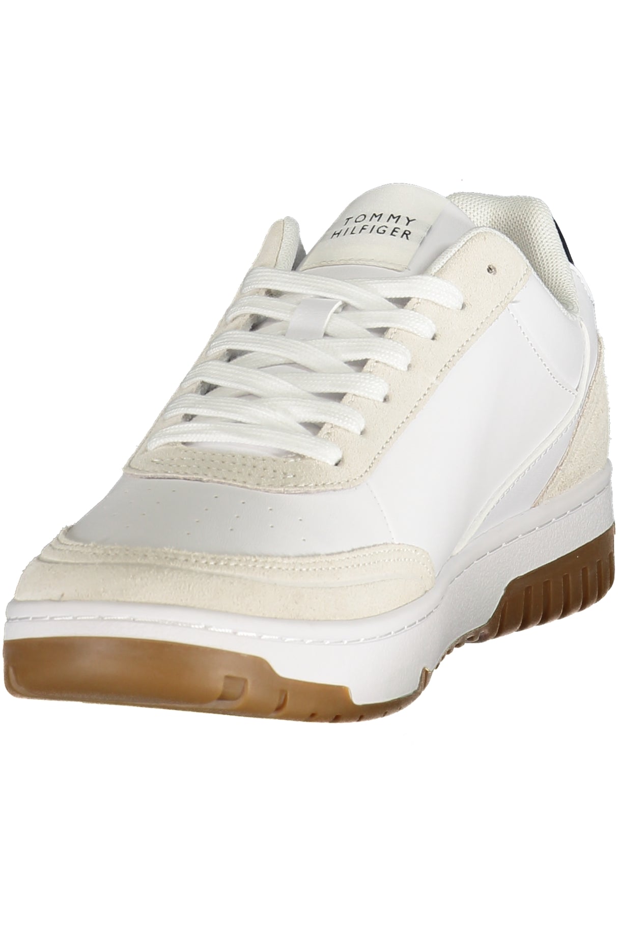 TOMMY HILFIGER MEN'S WHITE SPORTS SHOES