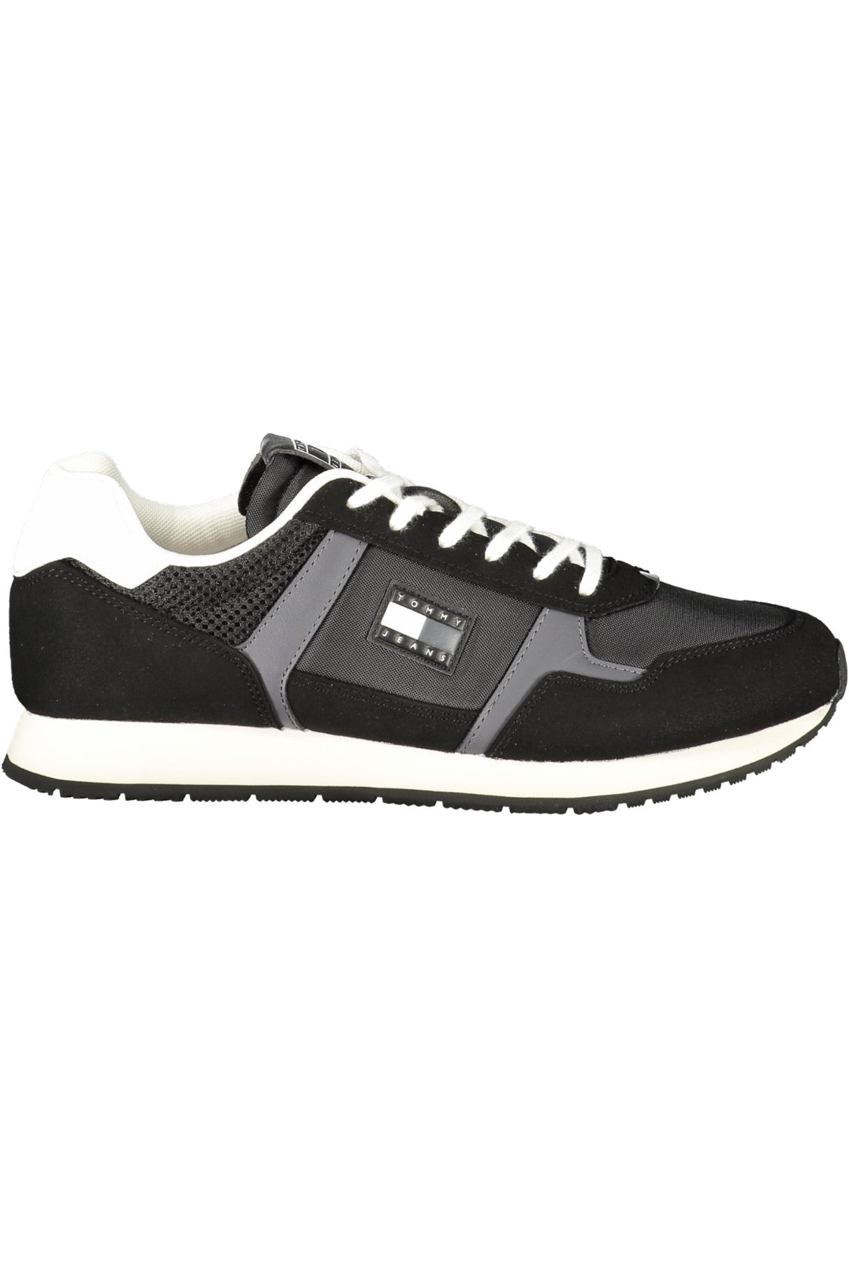 TOMMY HILFIGER MEN'S BLACK SPORTS SHOES
