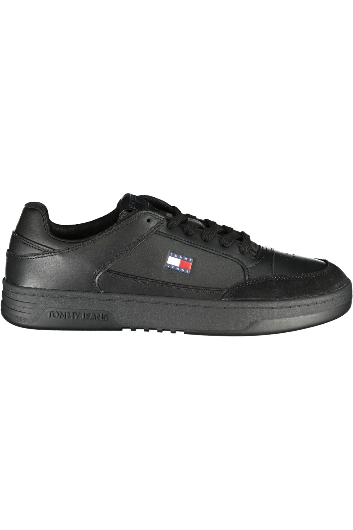 TOMMY HILFIGER MEN'S BLACK SPORTS SHOES