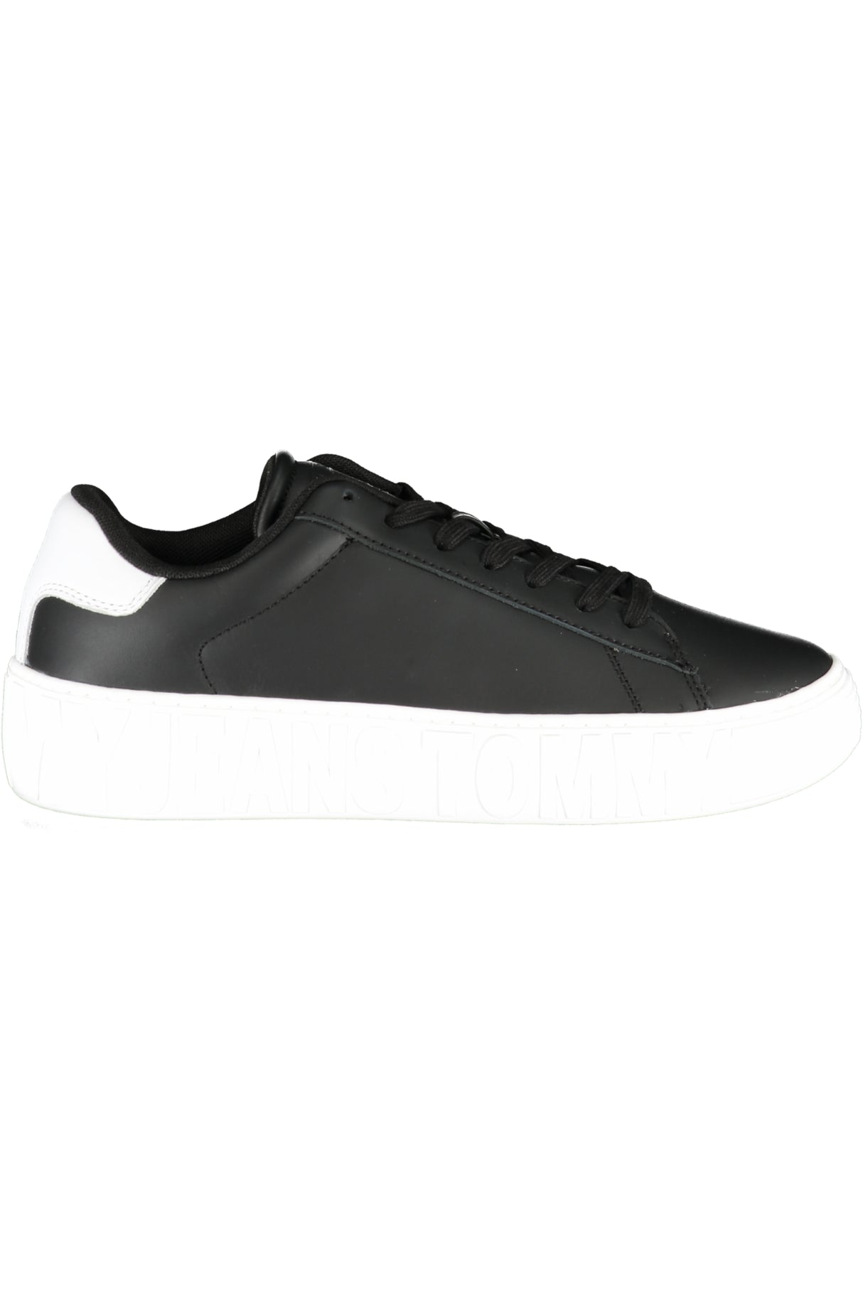 TOMMY HILFIGER BLACK MEN'S SPORTS SHOES