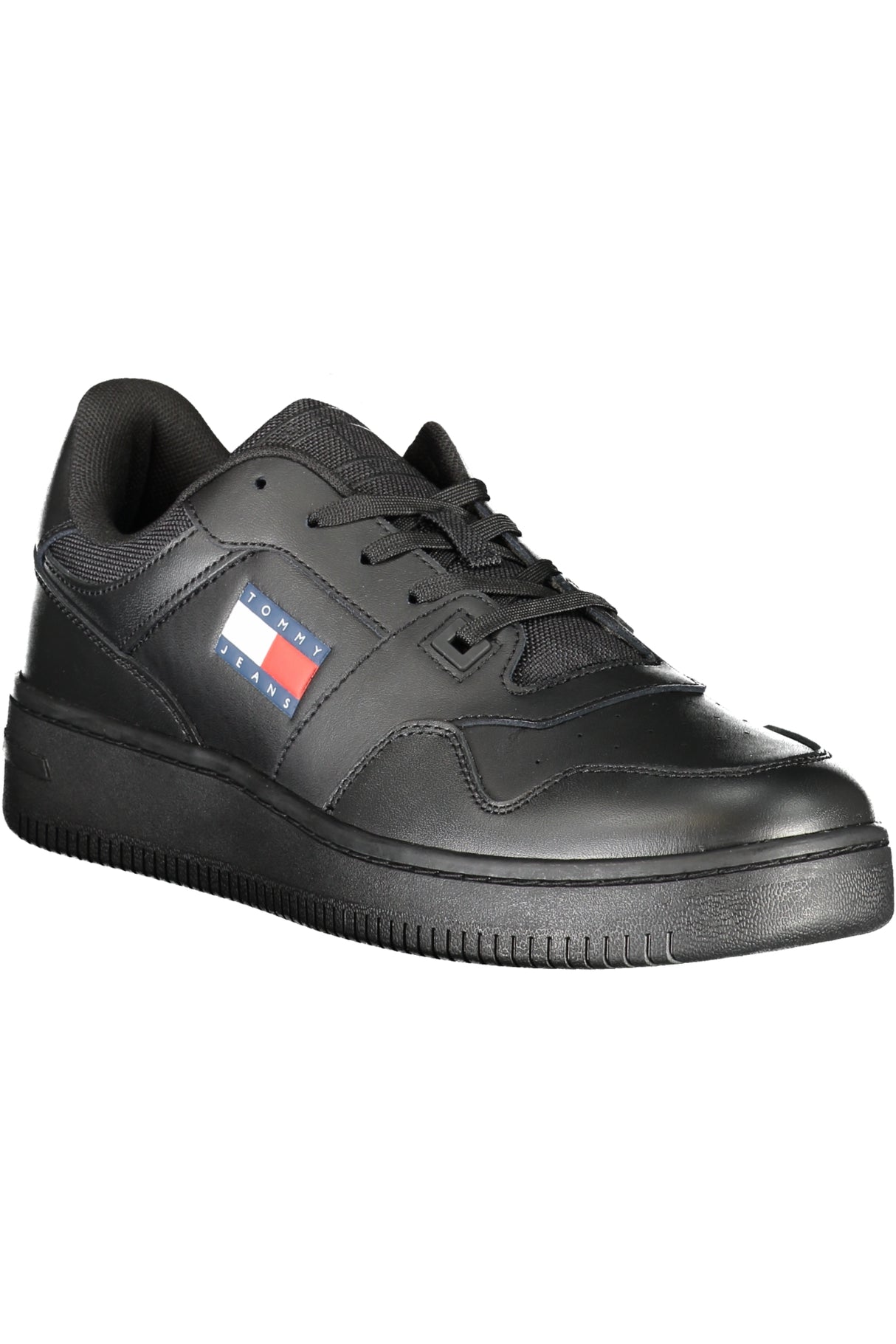 TOMMY HILFIGER BLACK MEN'S SPORTS SHOES