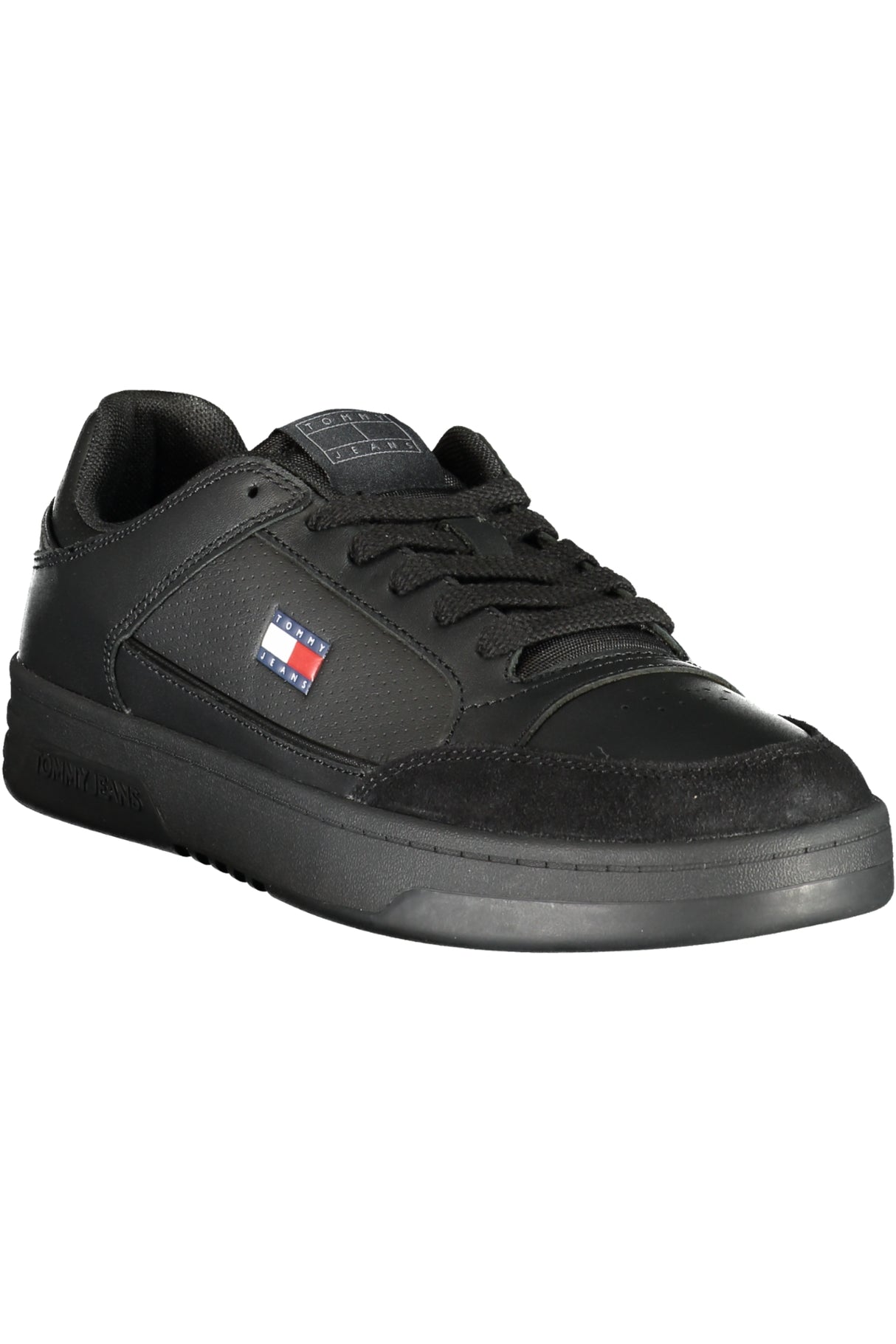 TOMMY HILFIGER MEN'S BLACK SPORTS SHOES