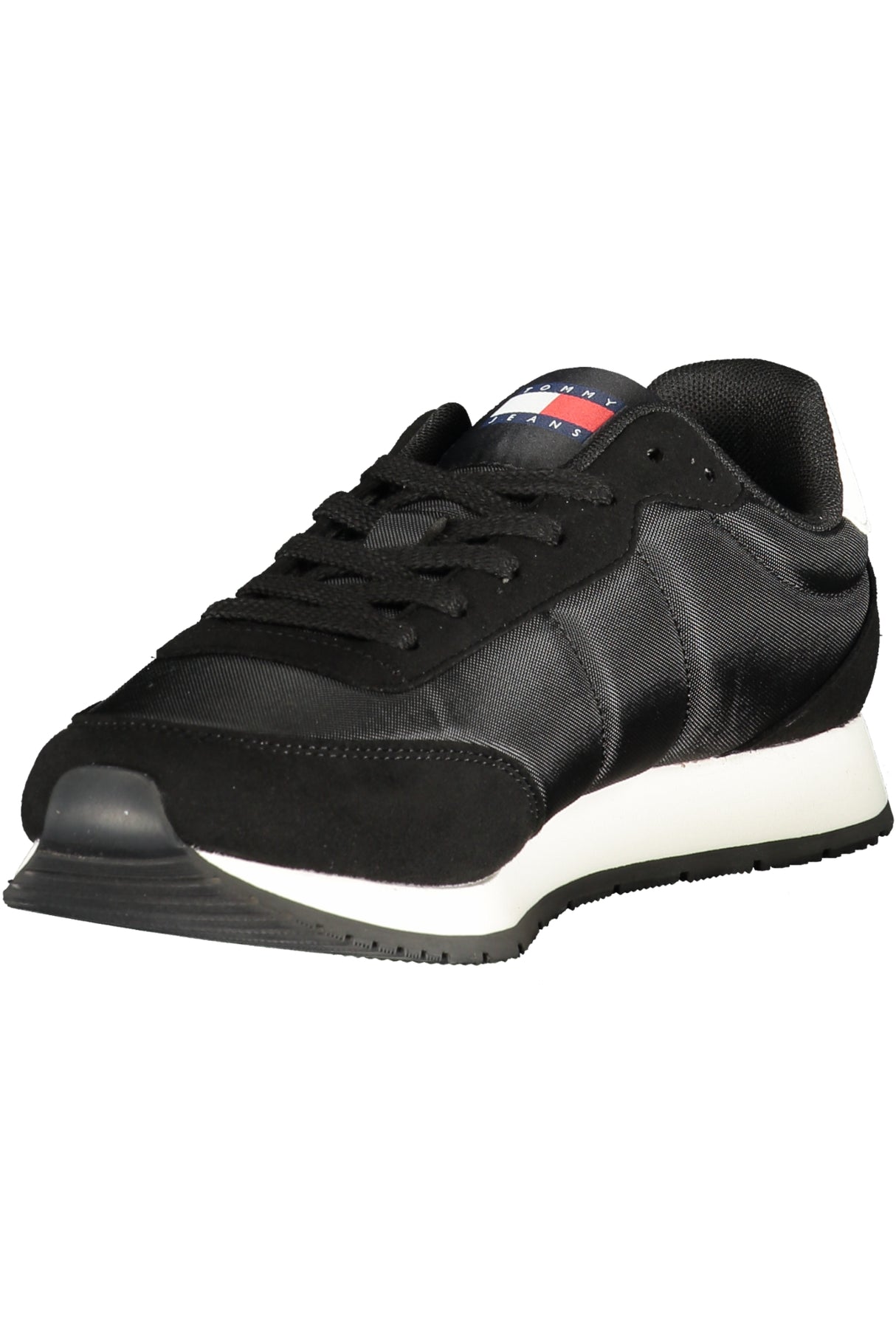 TOMMY HILFIGER MEN'S BLACK SPORTS SHOES
