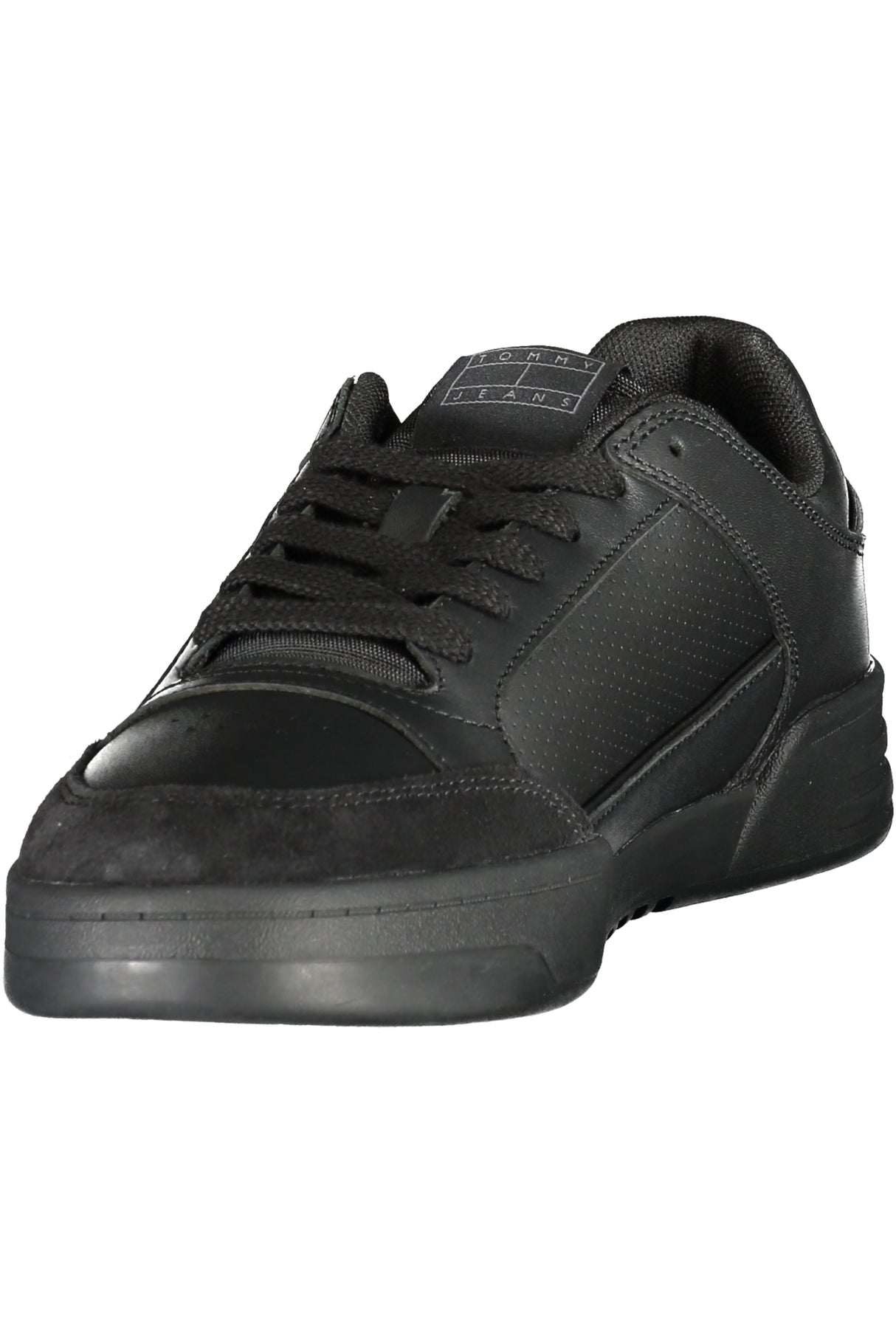 TOMMY HILFIGER MEN'S BLACK SPORTS SHOES