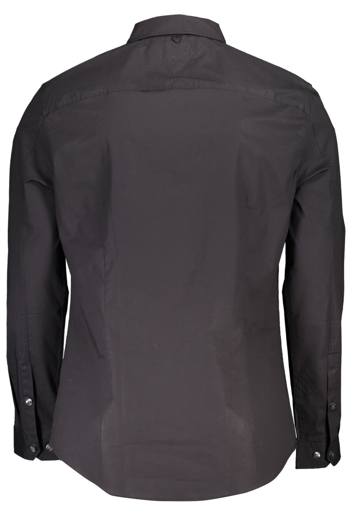 TOMMY HILFIGER MEN'S BLACK LONG SLEEVE SHIRT