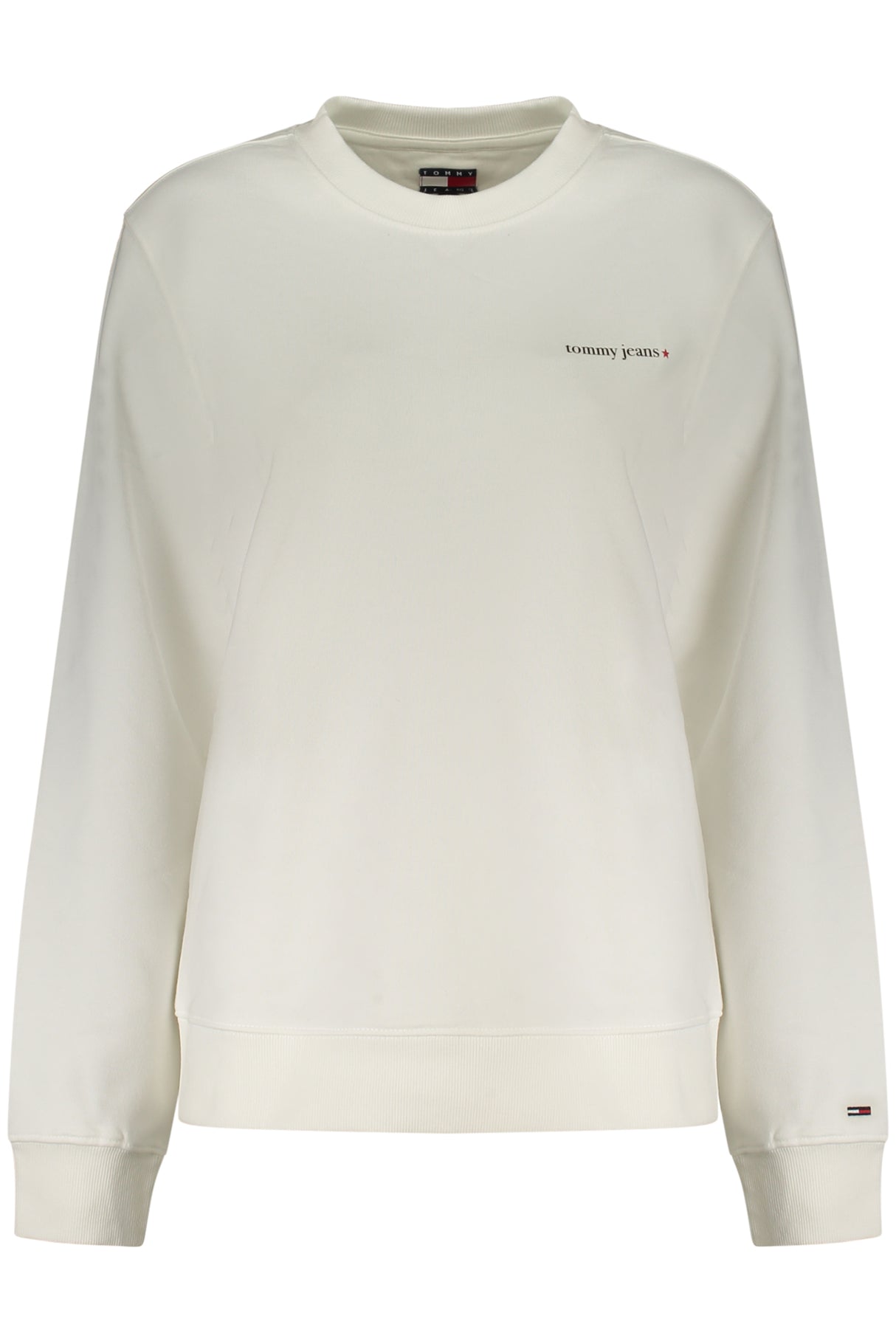 TOMMY HILFIGER WOMEN'S ZIP-UP SWEATSHIRT WHITE