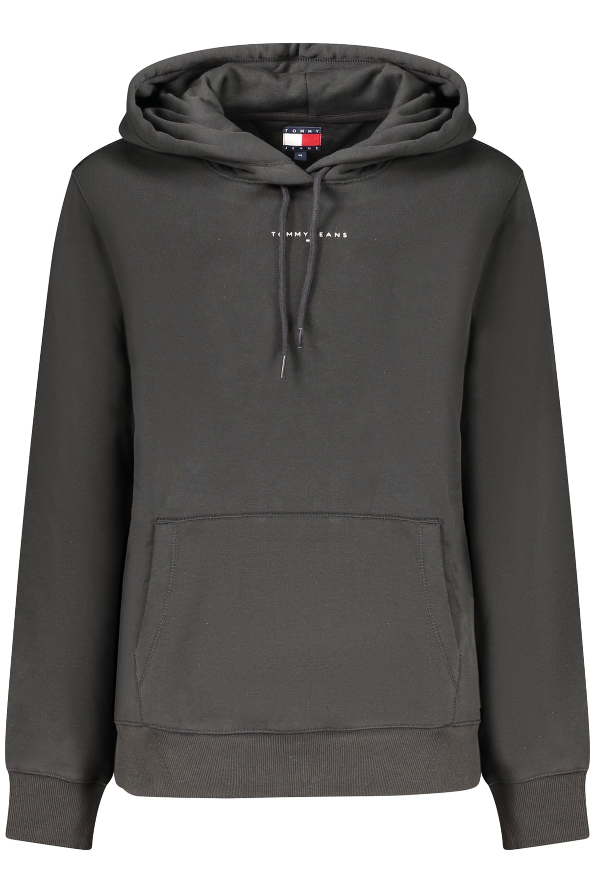 TOMMY HILFIGER WOMEN'S BLACK ZIP-UP SWEATSHIRT