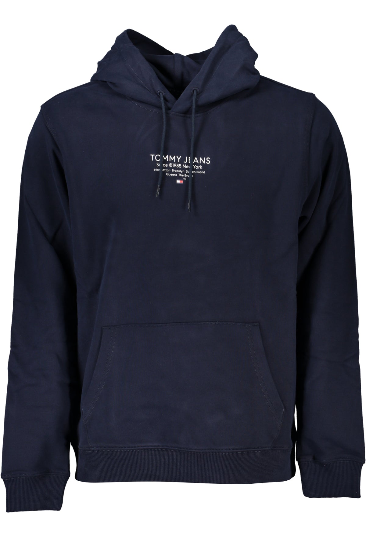 TOMMY HILFIGER MEN'S BLUE ZIPLESS SWEATSHIRT