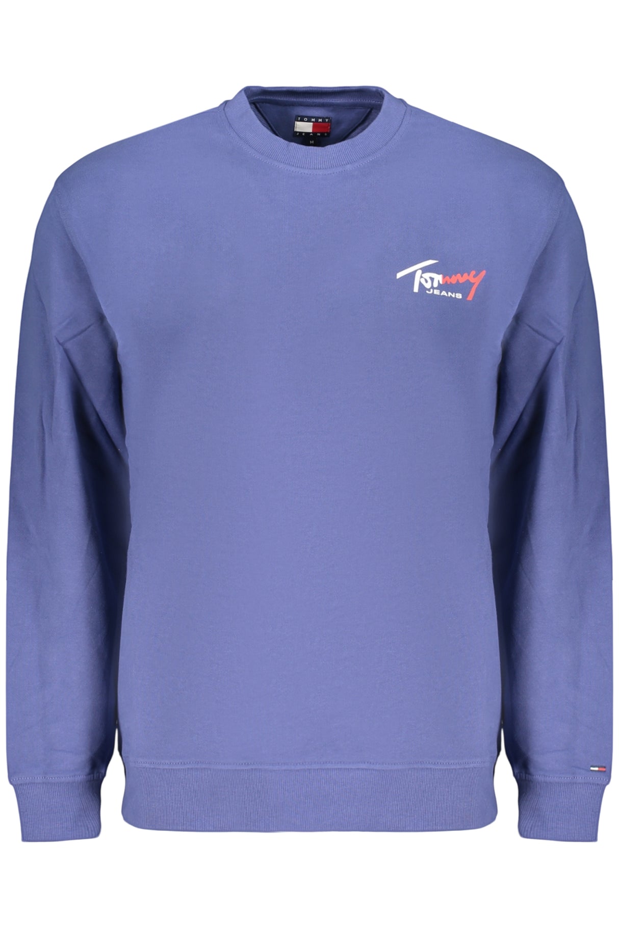 TOMMY HILFIGER MEN'S BLUE ZIP-UP SWEATSHIRT