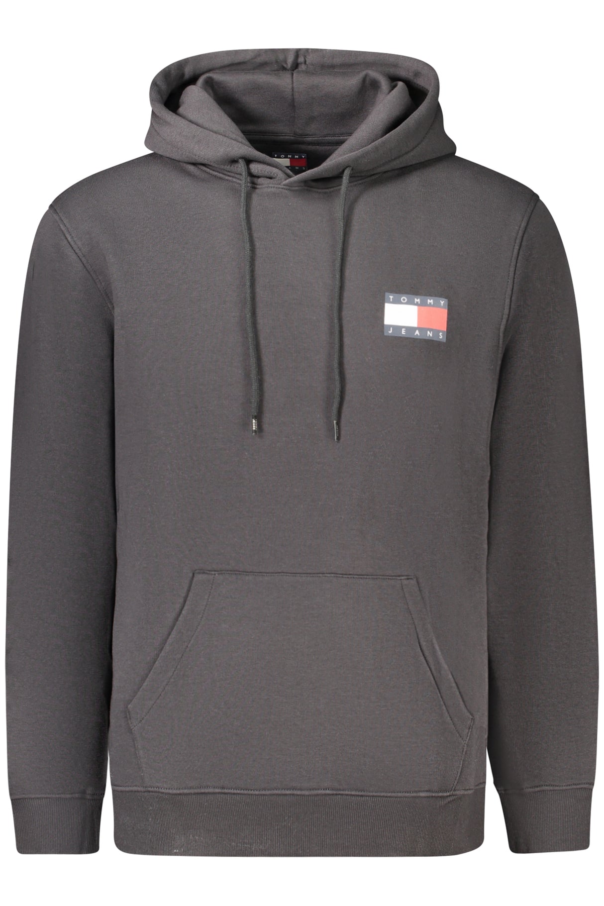 TOMMY HILFIGER MEN'S BLACK ZIP-UP SWEATSHIRT