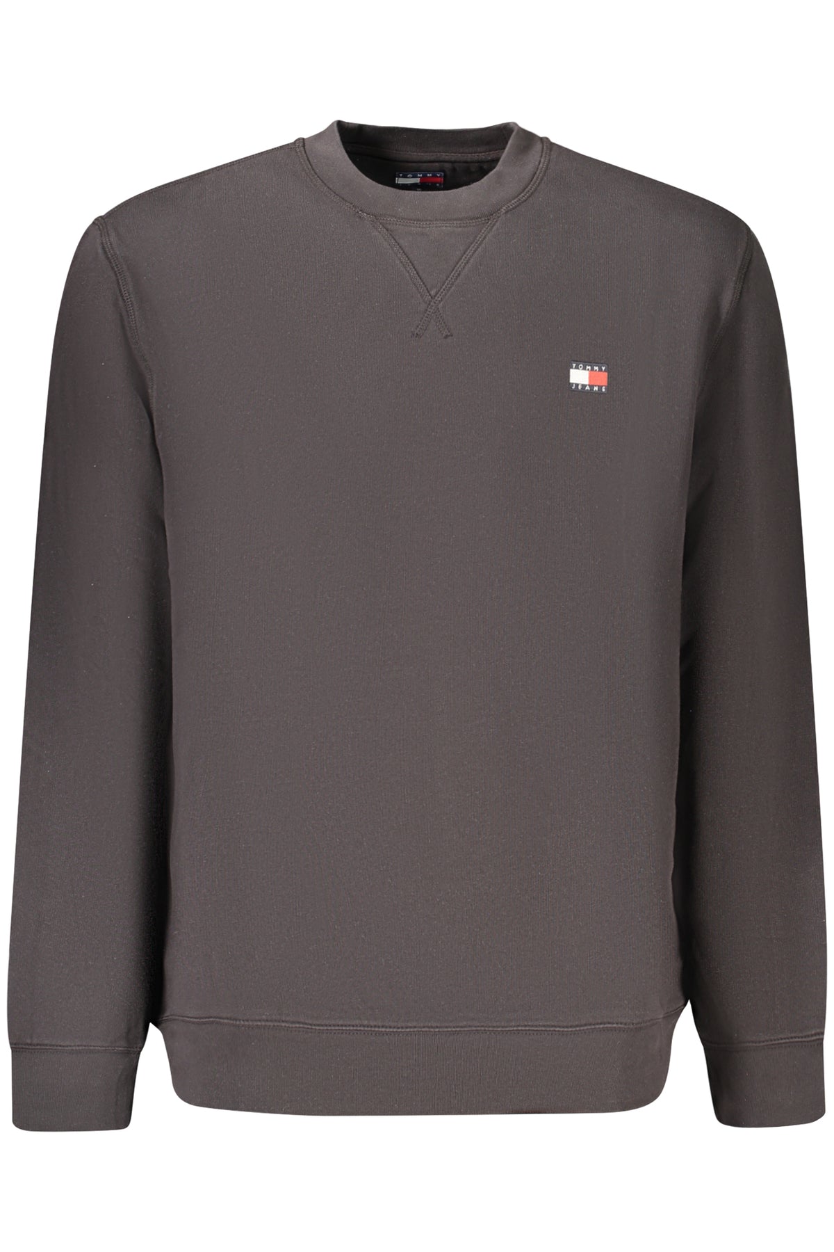 TOMMY HILFIGER MEN'S BLACK ZIP-UP SWEATSHIRT