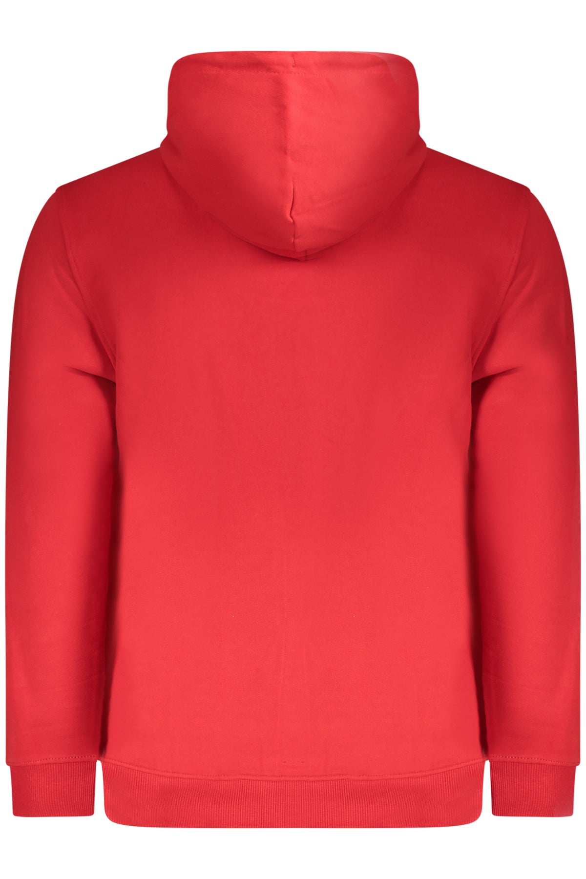 TOMMY HILFIGER MEN'S RED ZIP-UP SWEATSHIRT