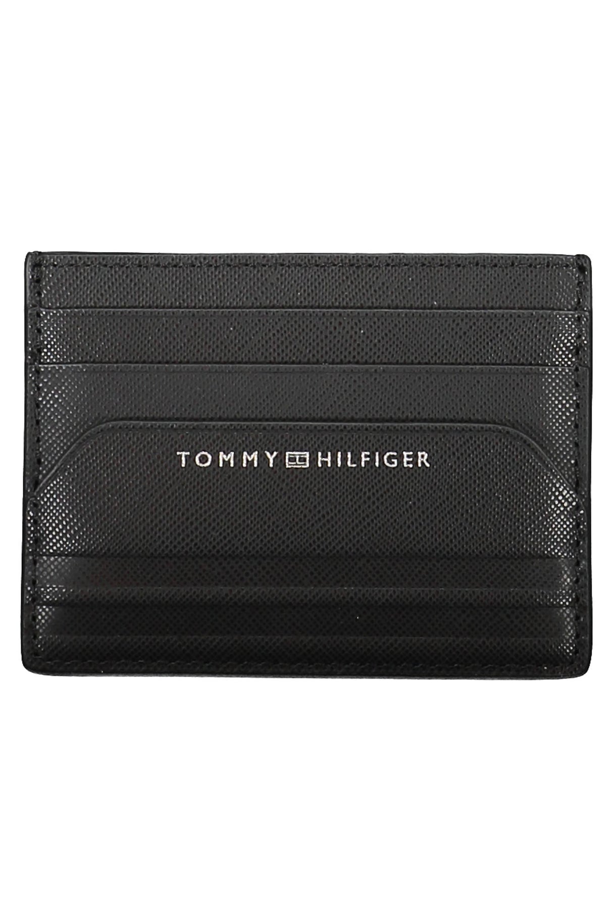 TOMMY HILFIGER BLACK MAN WALLET