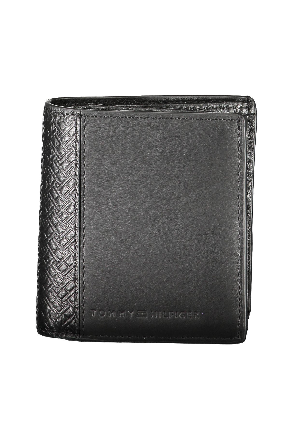 TOMMY HILFIGER BLACK MEN'S WALLET