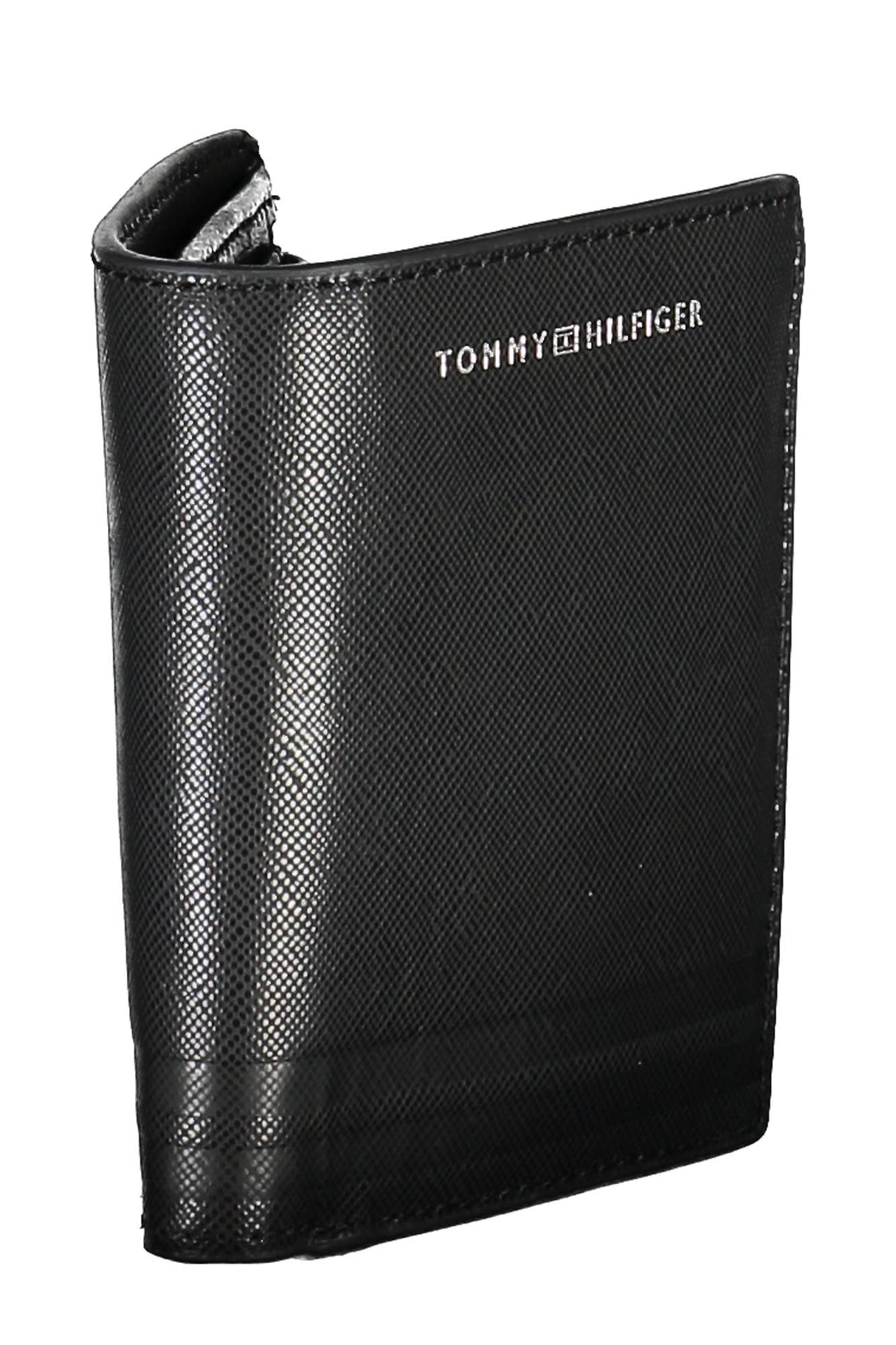 TOMMY HILFIGER BLACK MAN WALLET