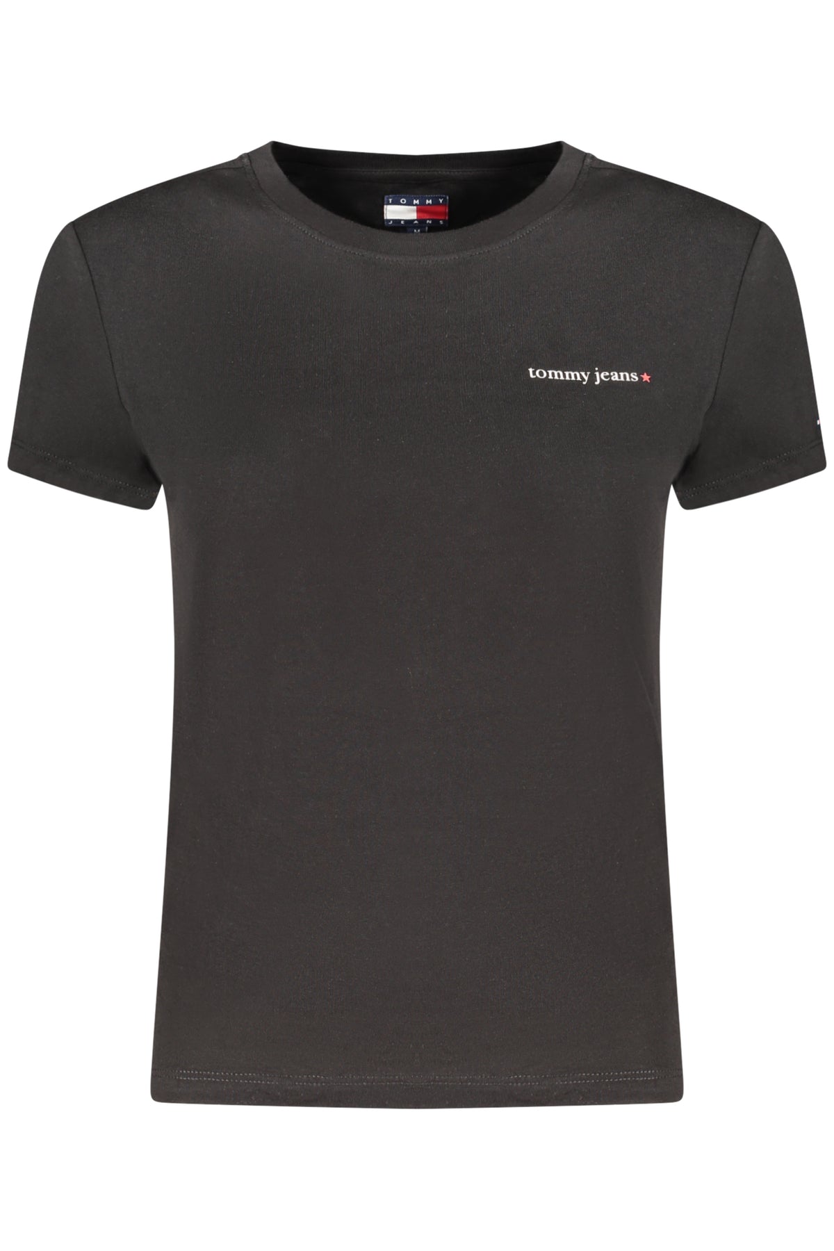 TOMMY HILFIGER WOMEN'S SHORT-SLEEVE T-SHIRT BLACK